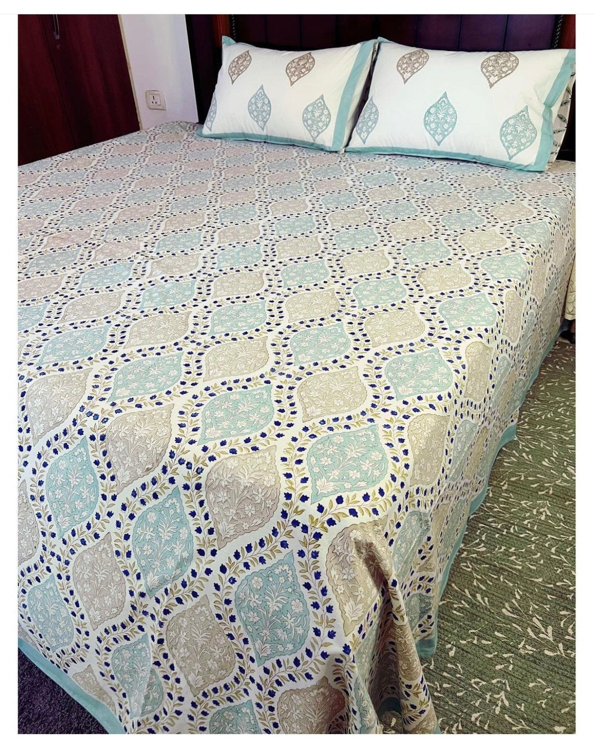 Jaipur Jewel Cotton Bedsheet Set