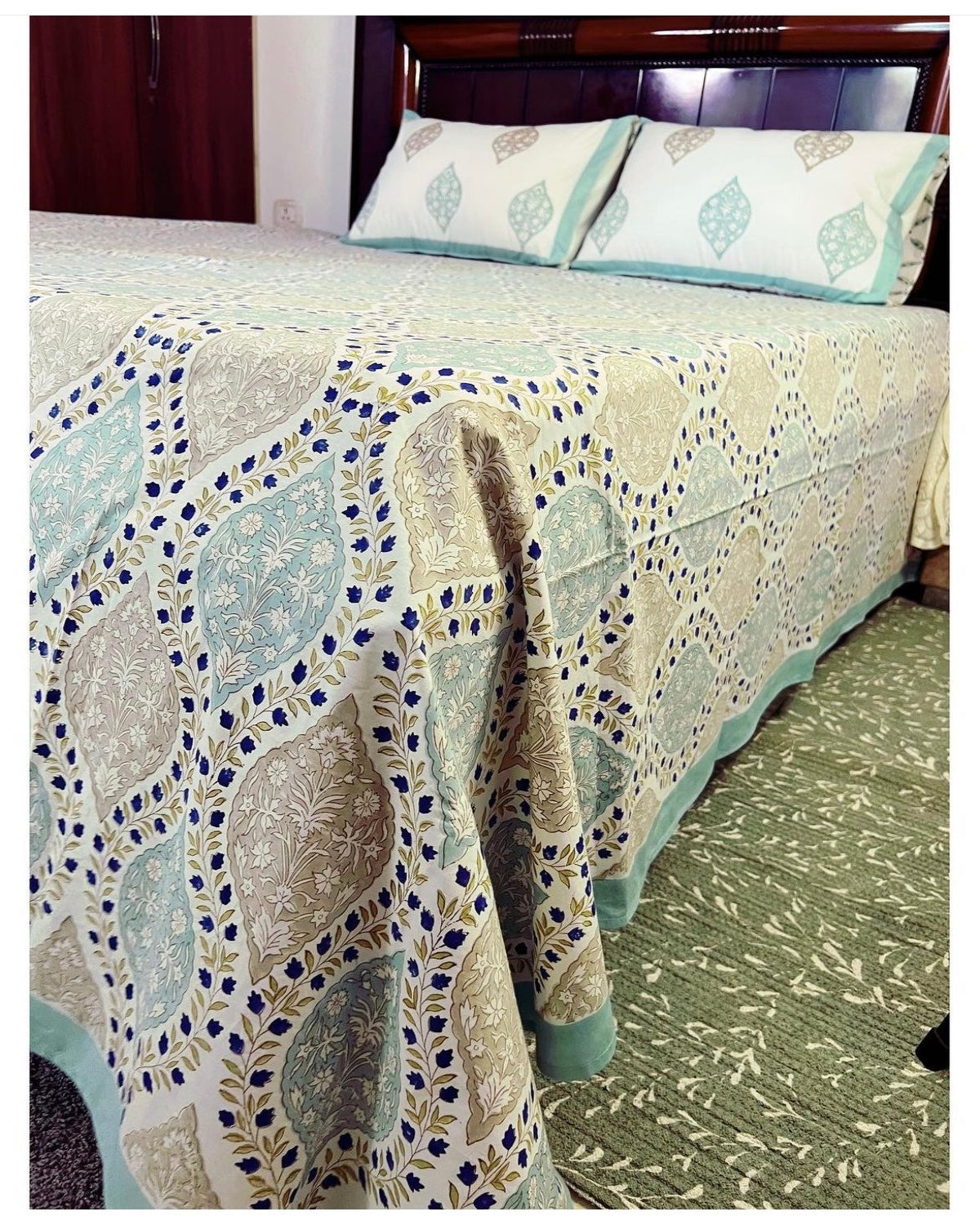 Jaipur Jewel Cotton Bedsheet Set