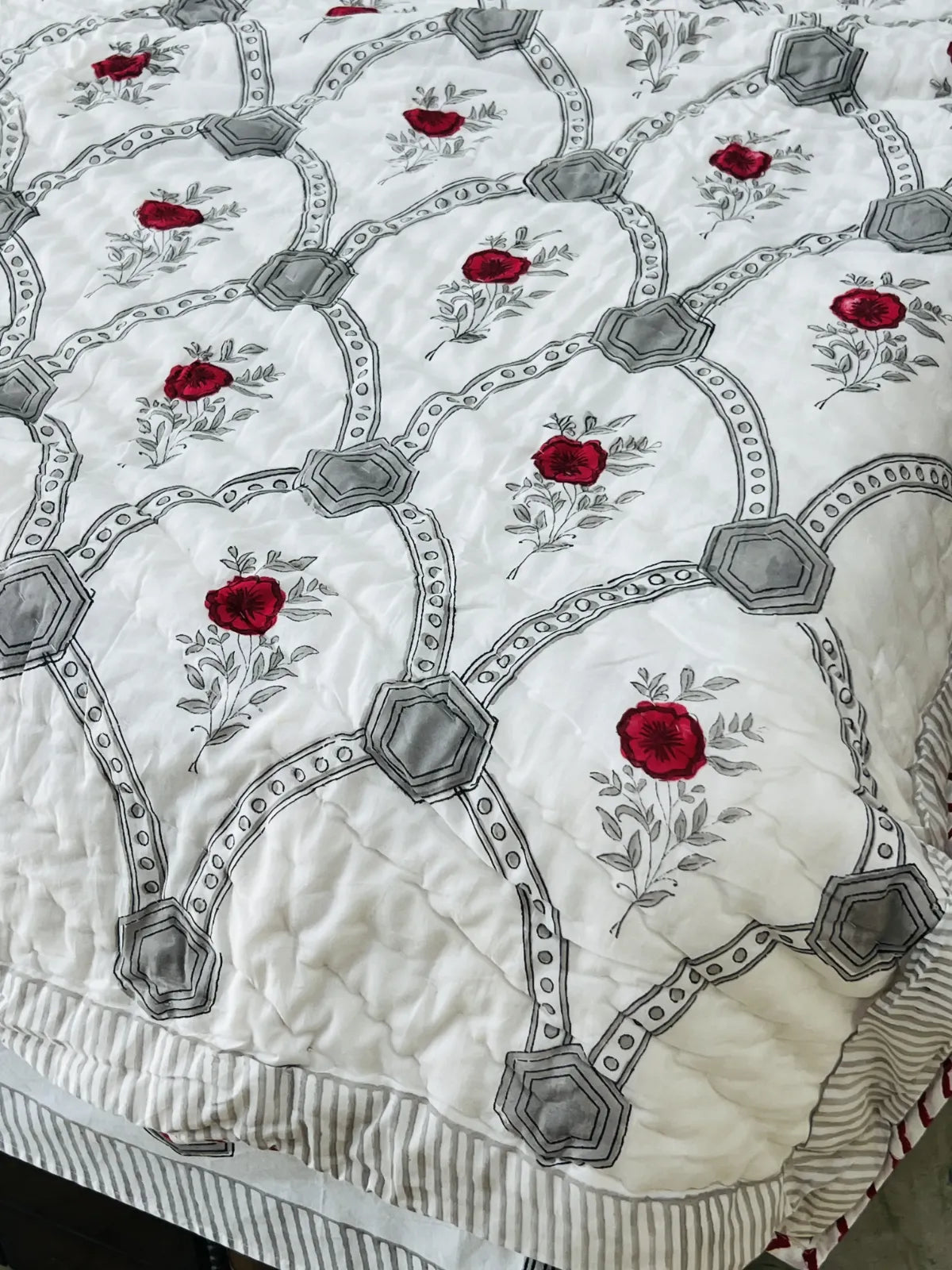 jaipur handblock bedding set