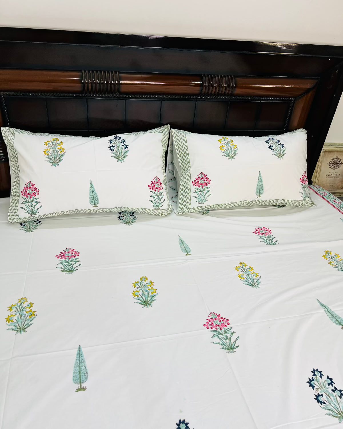 Bagh-Bahar Cotton Bedsheet Set