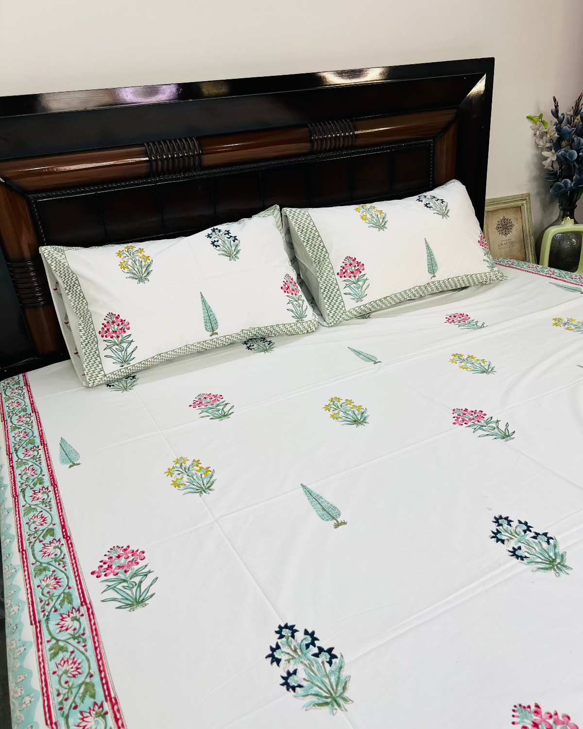 Bagh-Bahar Cotton Bedsheet Set