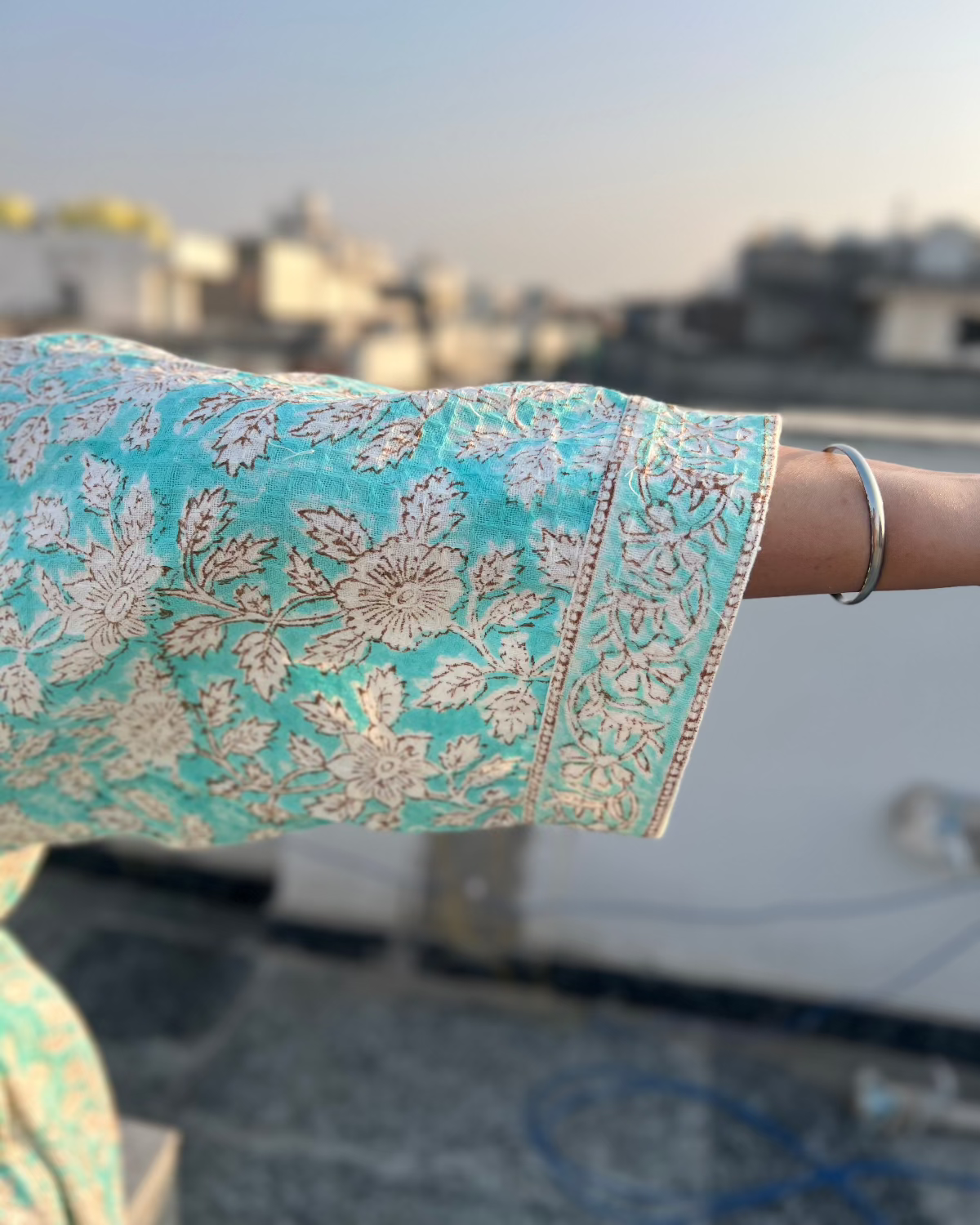 Iris Wrap Waffle Cotton Bath Robe