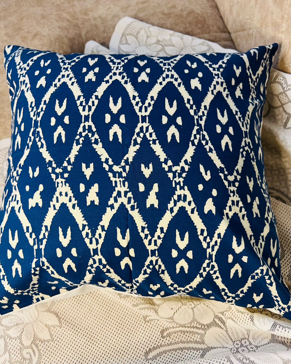Palaash Cotton Cushion Cover