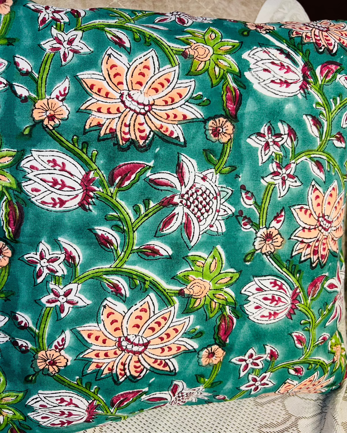 Aakarsh Cotton Cushion Cover