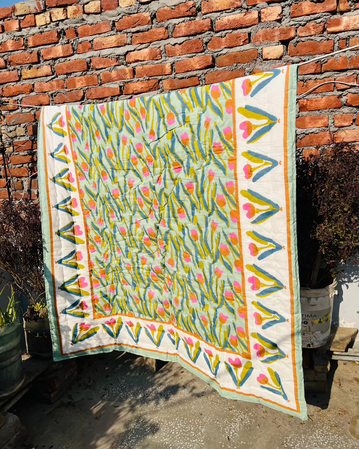 Loom and Thread Muslin Cotton Quilt