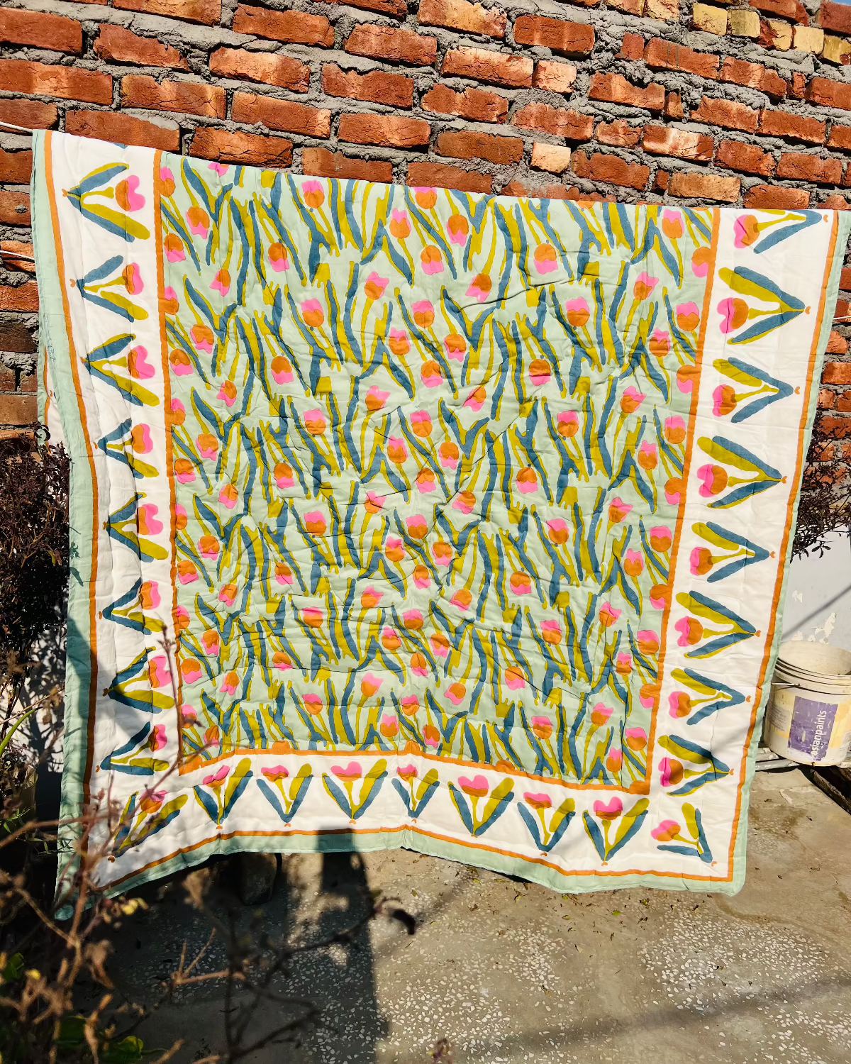 Loom and Thread Muslin Cotton Quilt