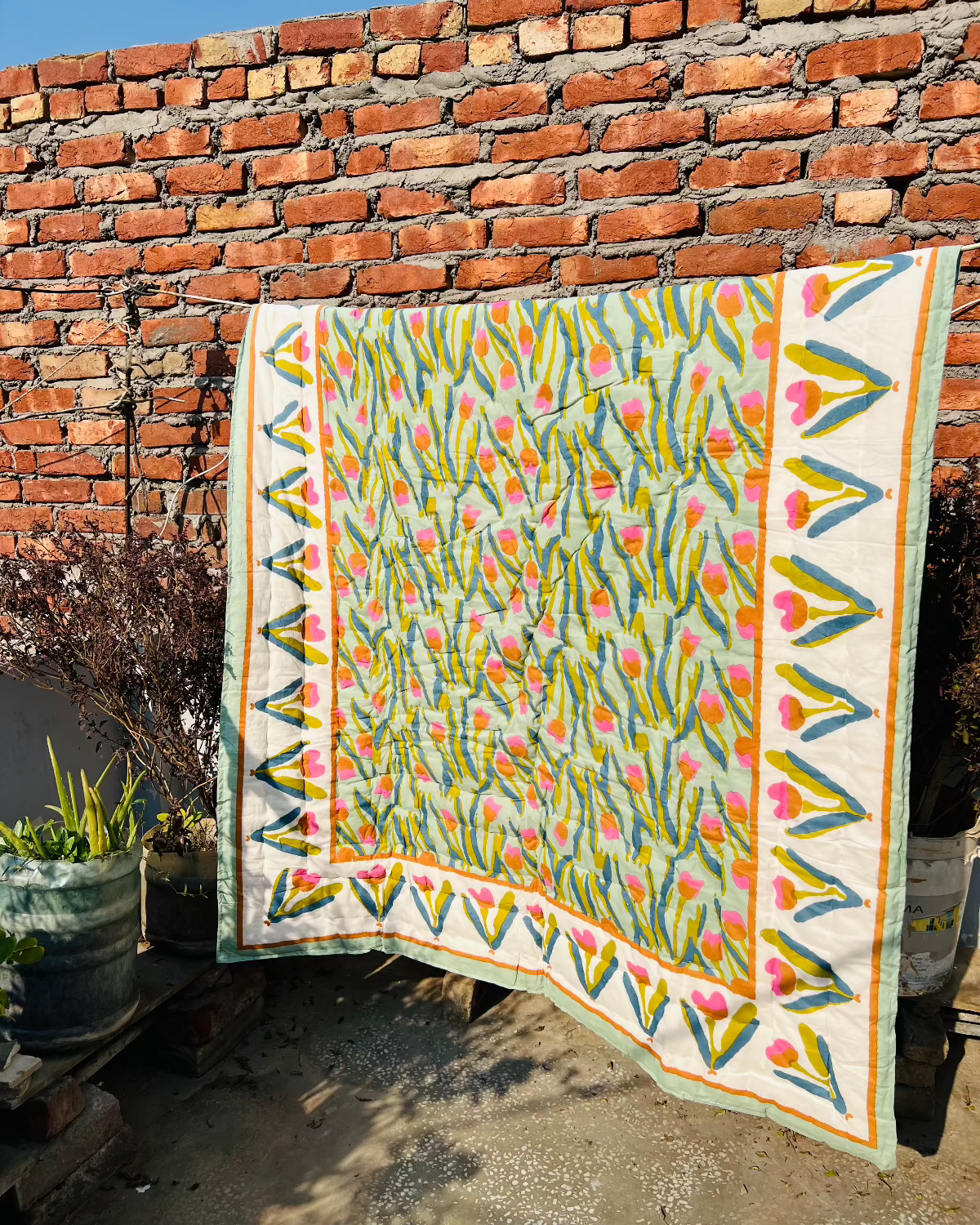 Loom and Thread Muslin Cotton Quilt