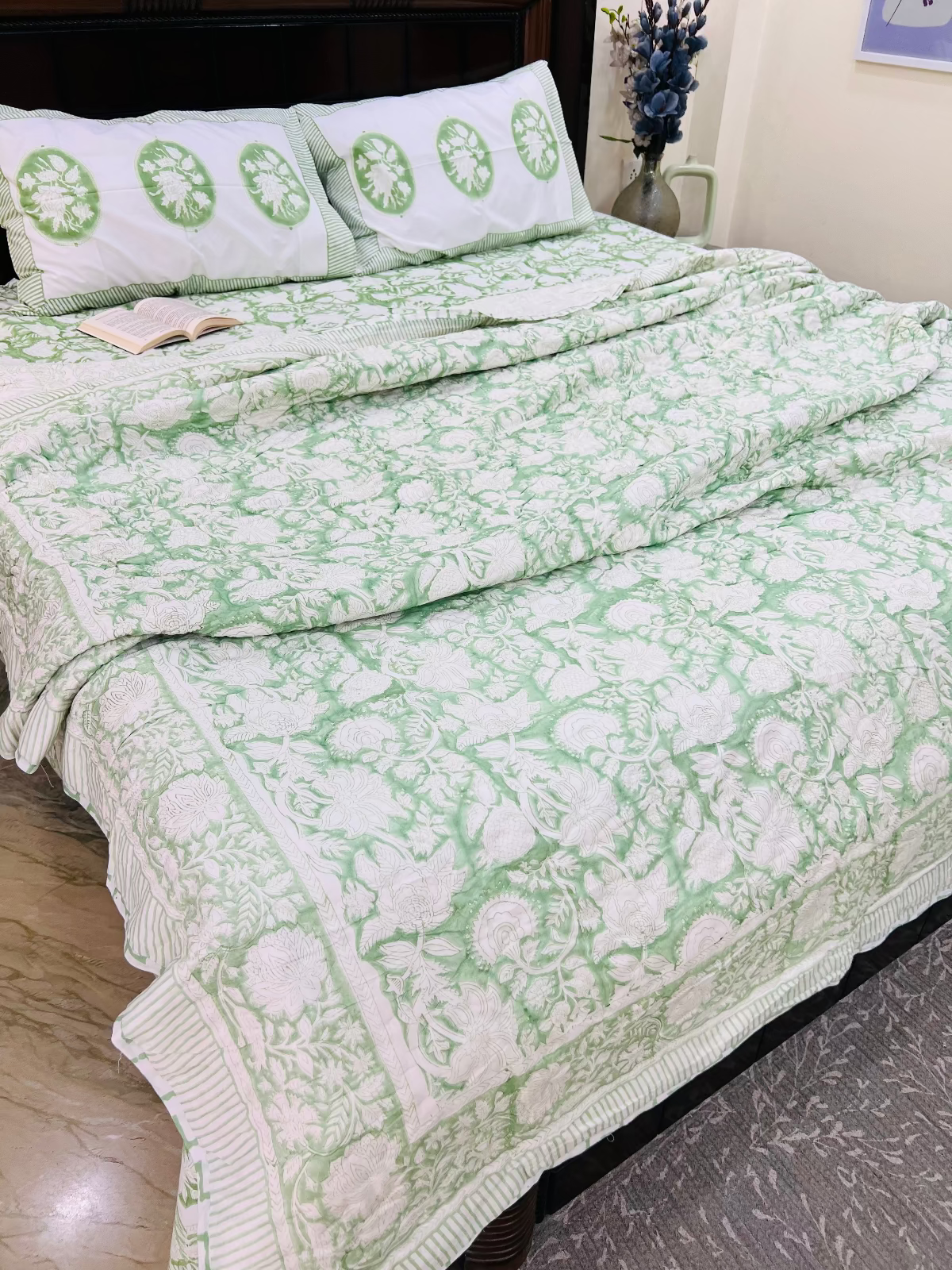 Hari-Prabha Quilt Bedding Set
