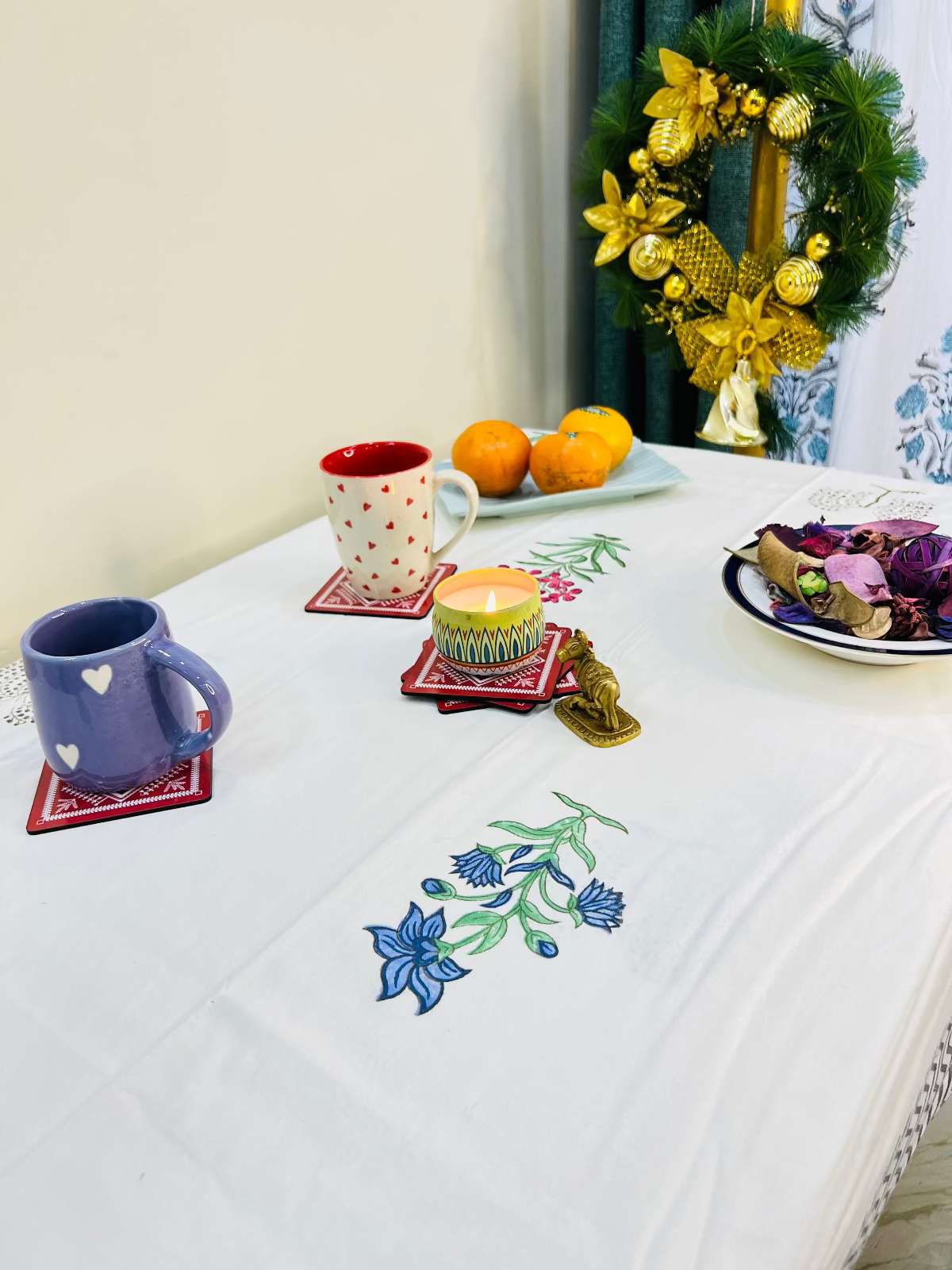 Frosta Table Cover - 8 Seater