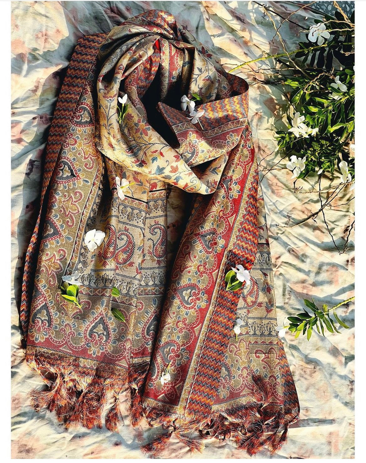 Deba Cotton Silk Stole