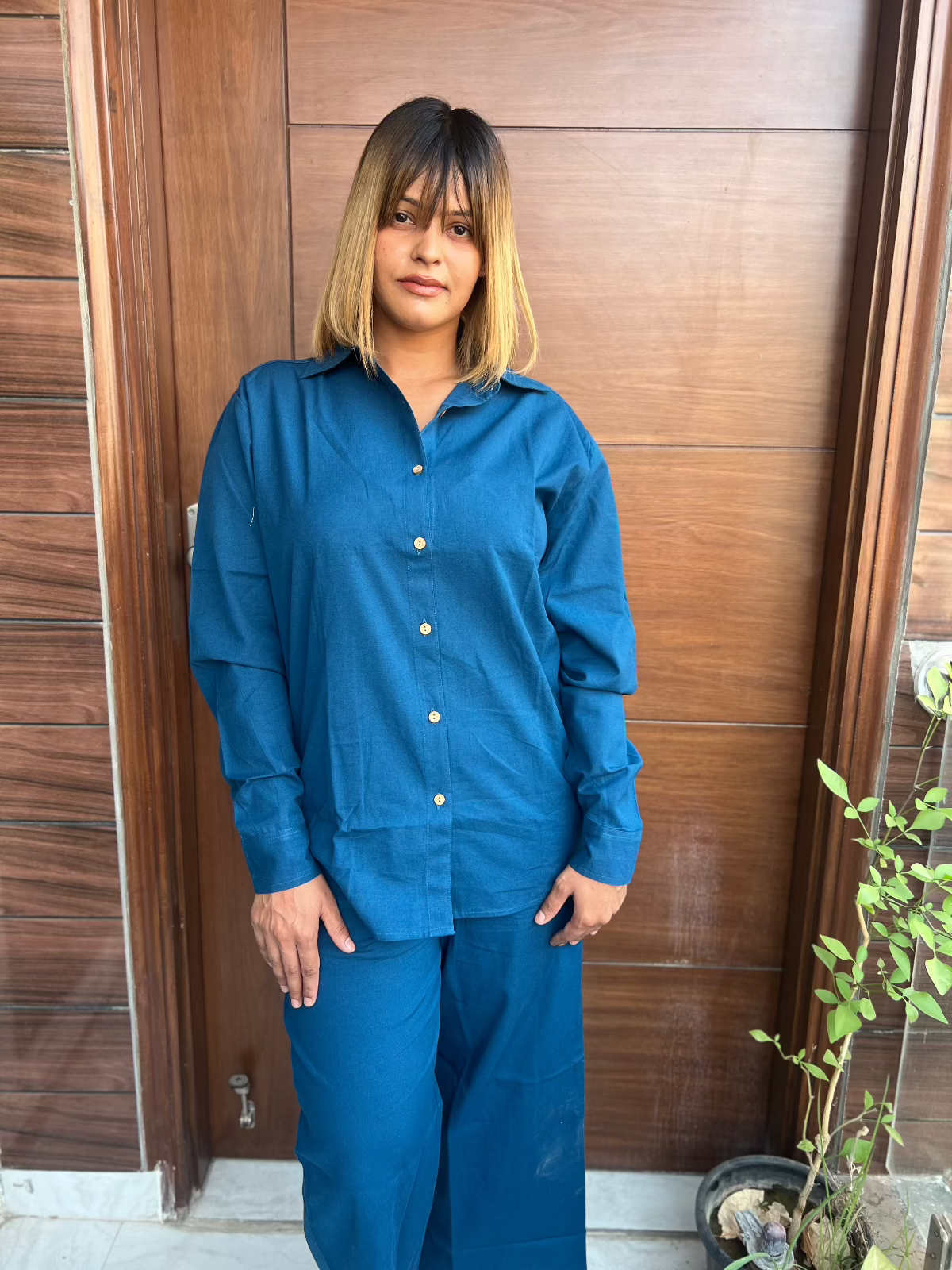Nivara Blue Co-Ord Set