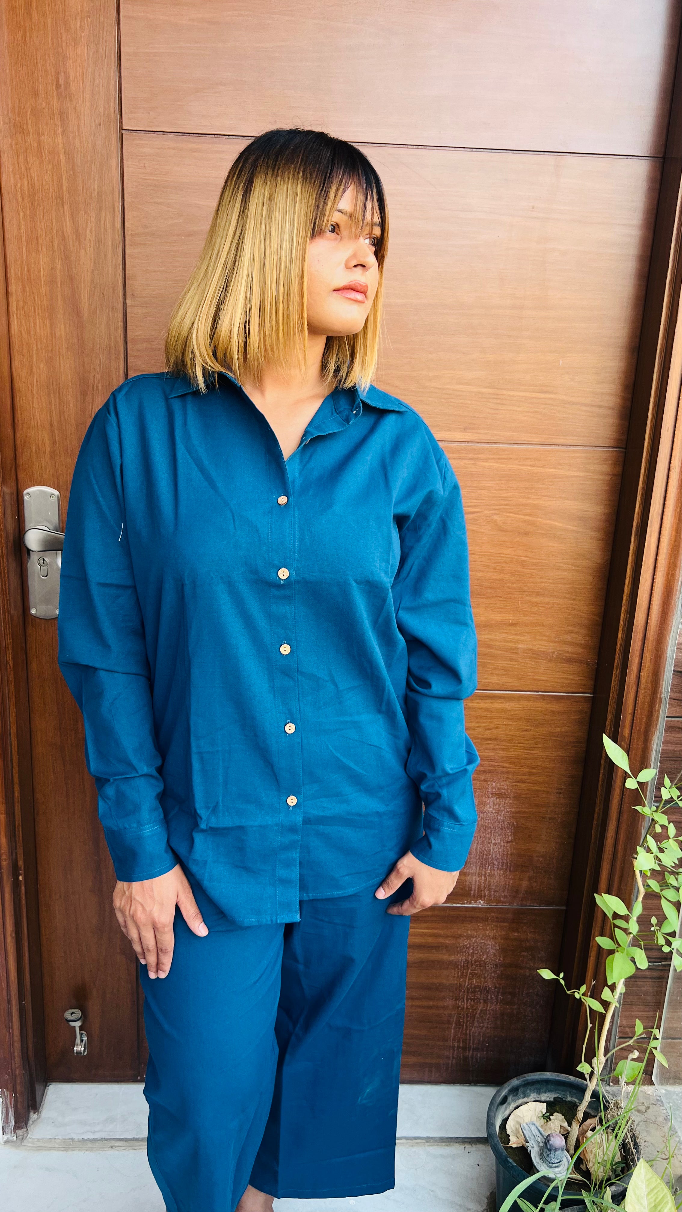 Nivara Blue Co-Ord Set