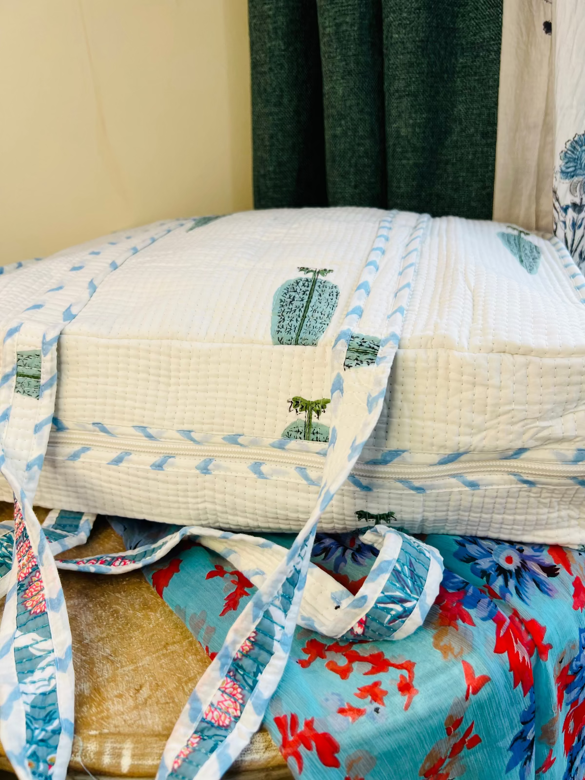 Parnika Quilted Tote Bag