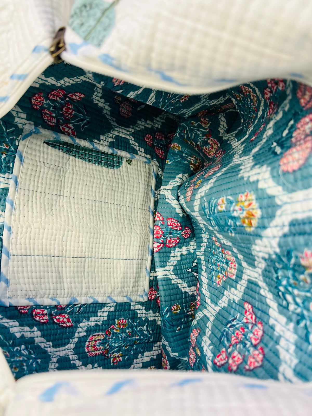 Parnika Quilted Tote Bag