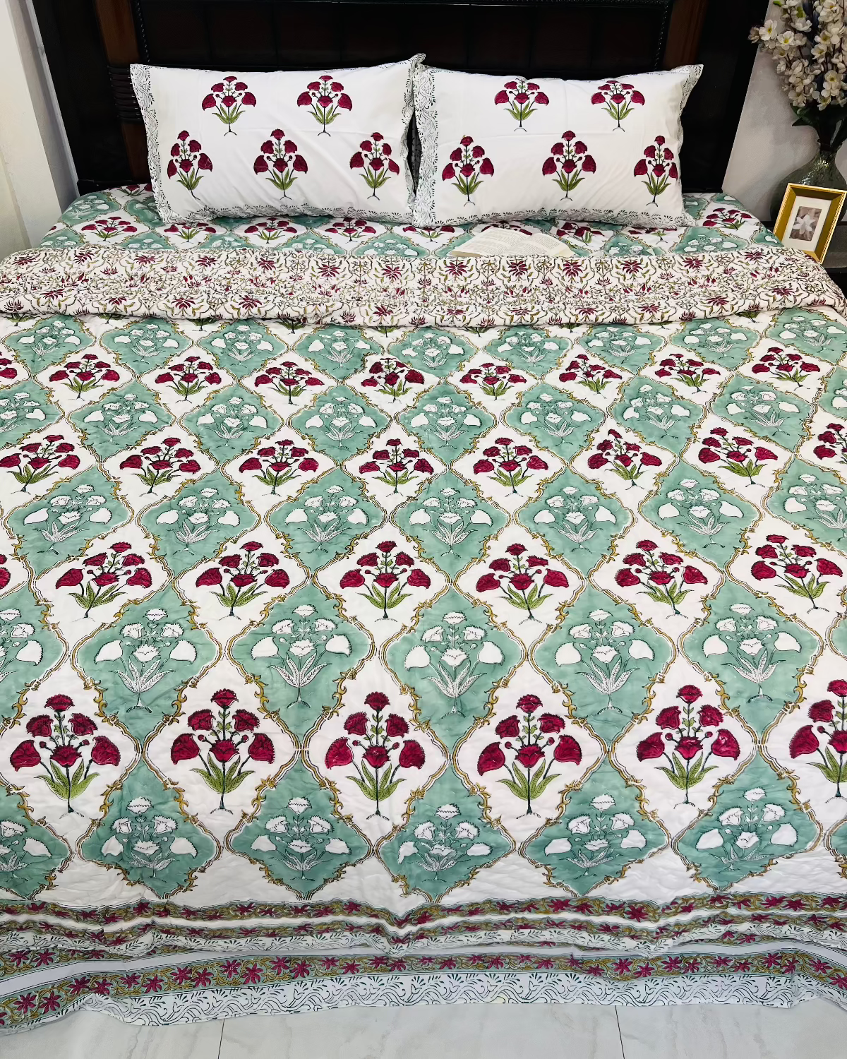 Madhuban Quilt Bedding Set