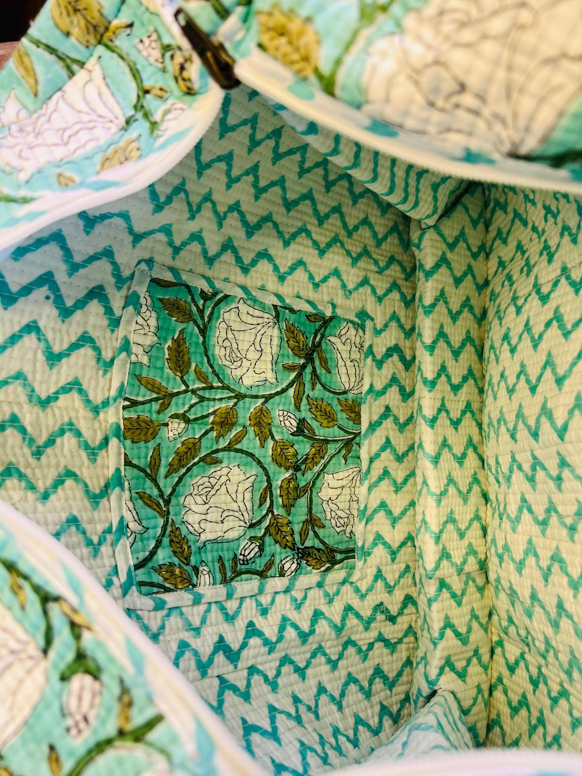 Sumnika Quilted Tote Bag
