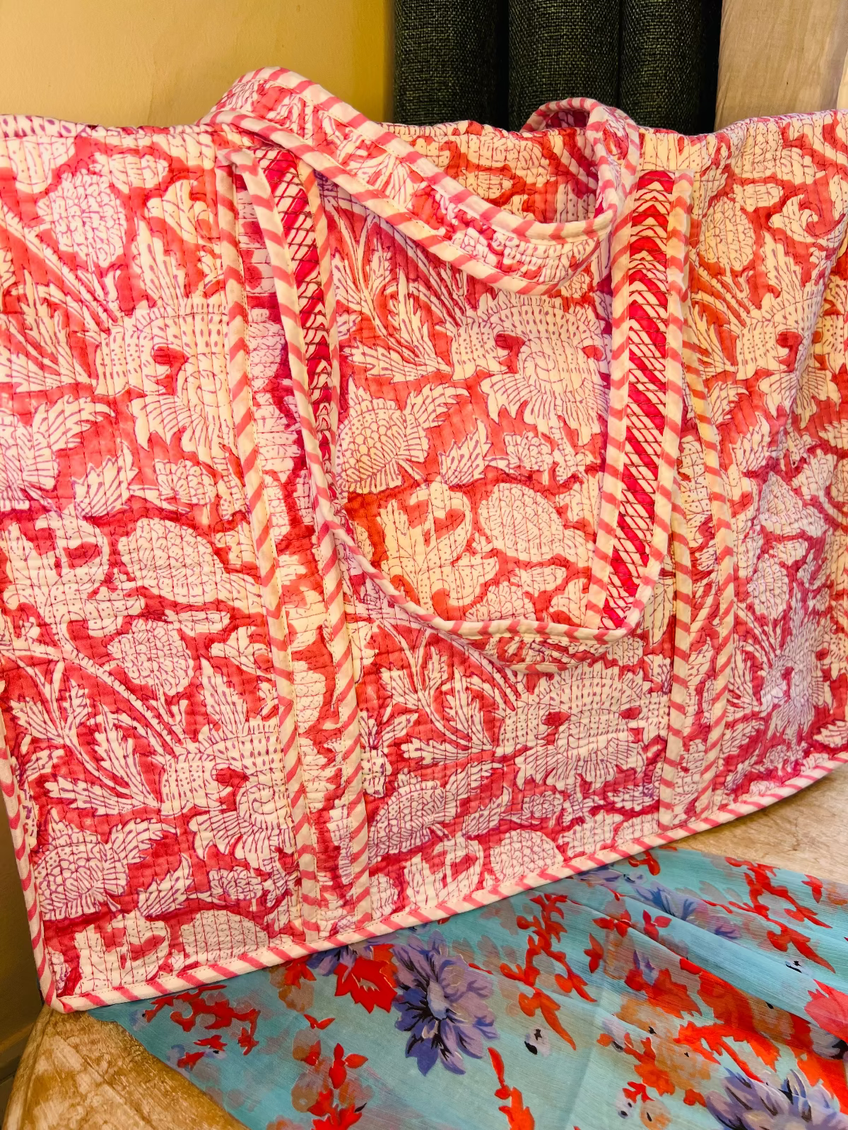 Aradhya Quilted Tote Bag