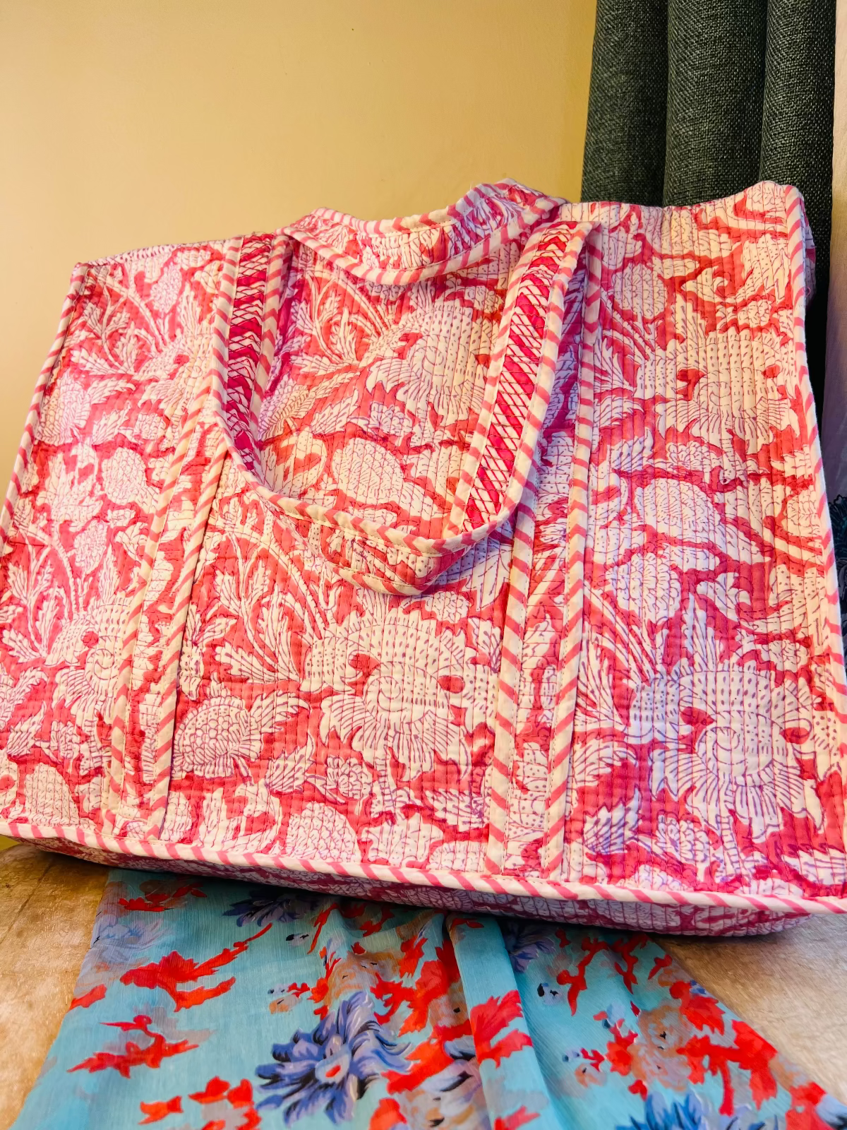 Aradhya Quilted Tote Bag