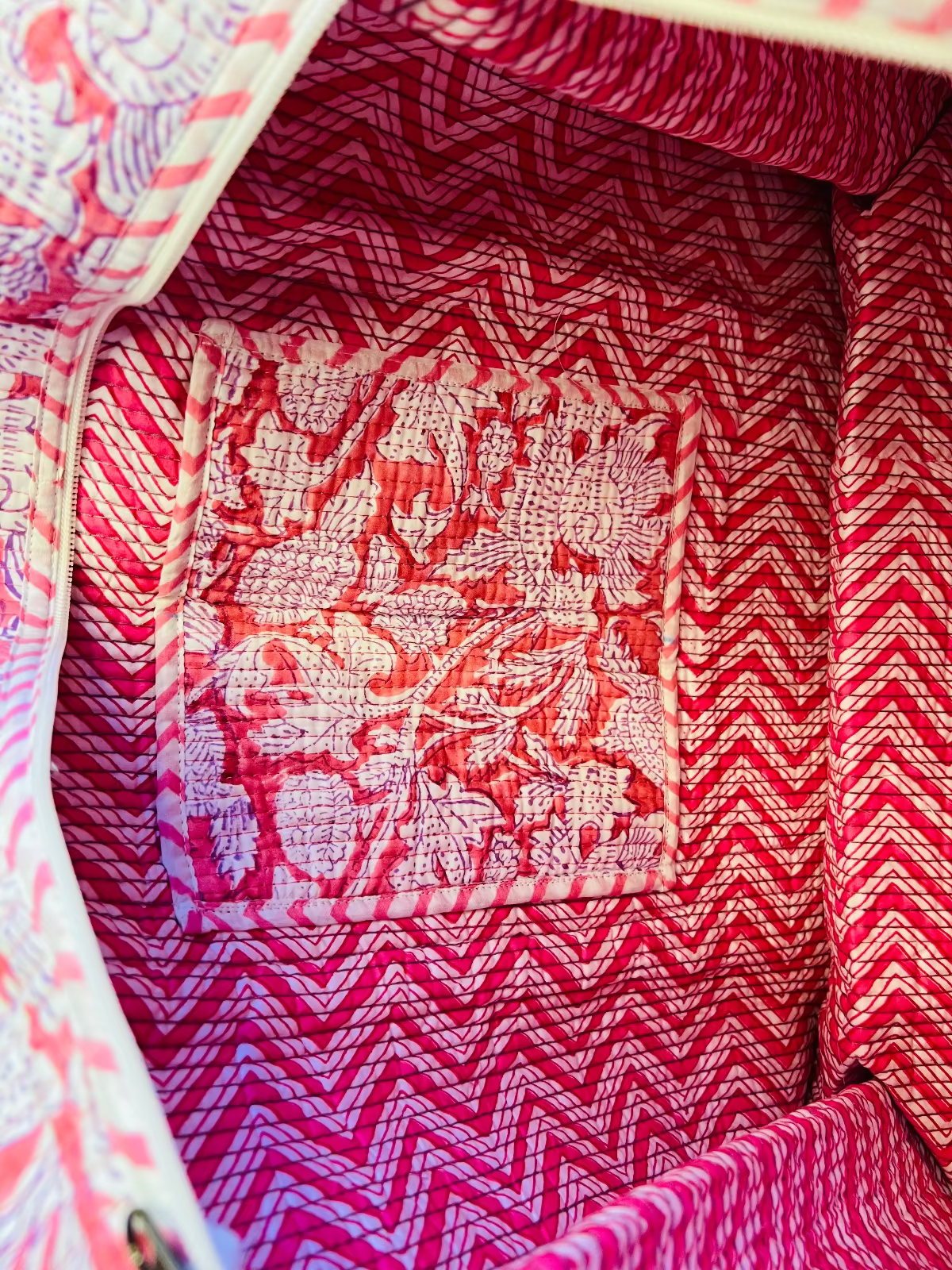 Aradhya Quilted Tote Bag
