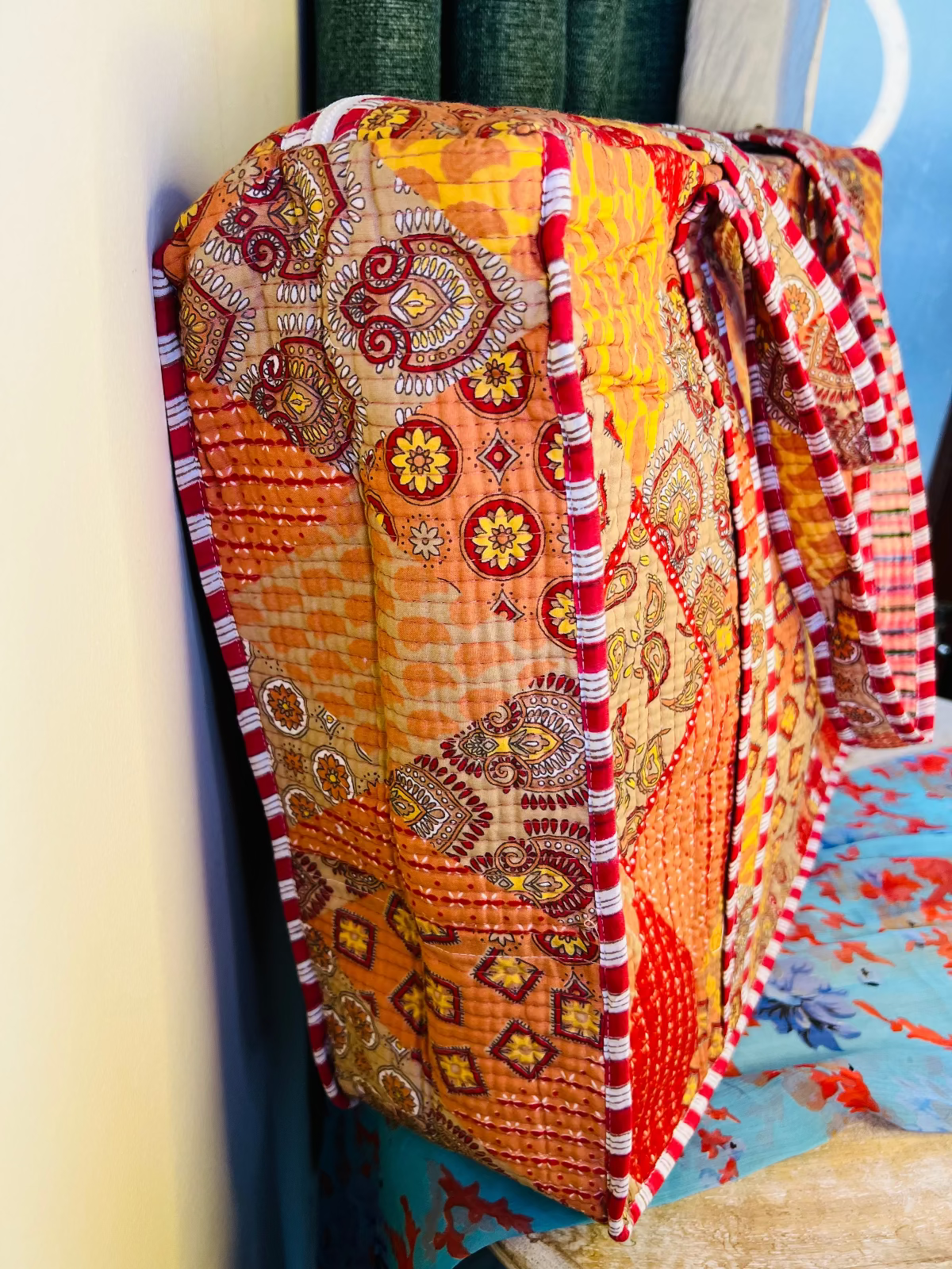 Arya Quilted Tote Bag