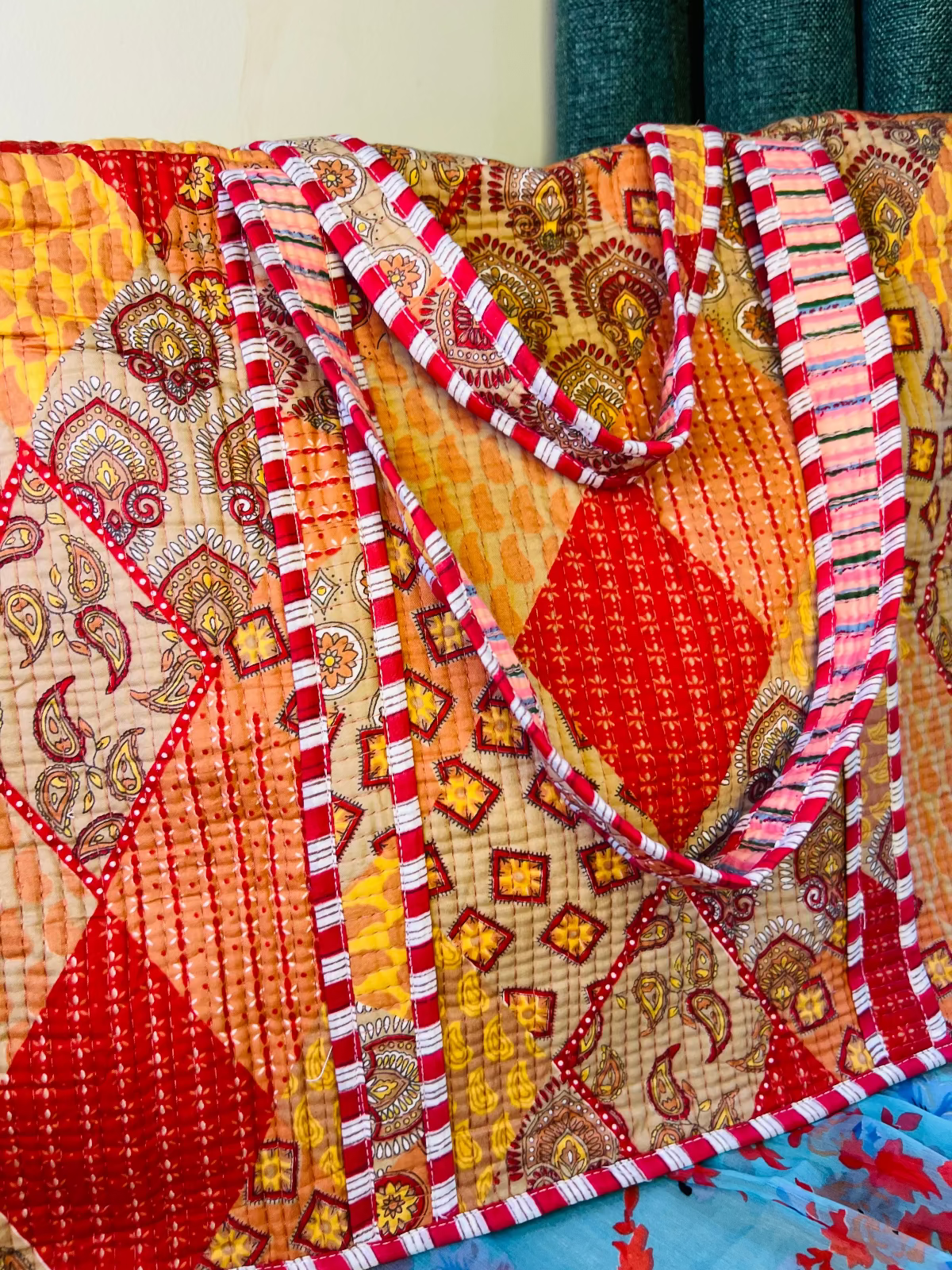 Arya Quilted Tote Bag