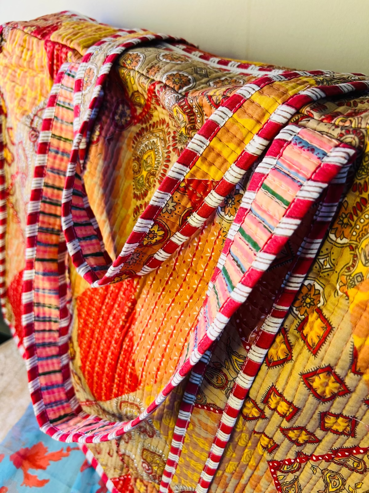 Arya Quilted Tote Bag