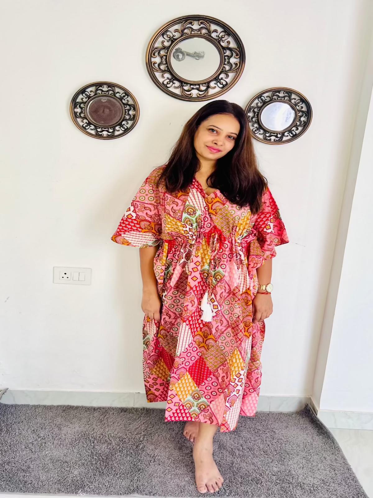 Rivaaz Cotton Kaftan