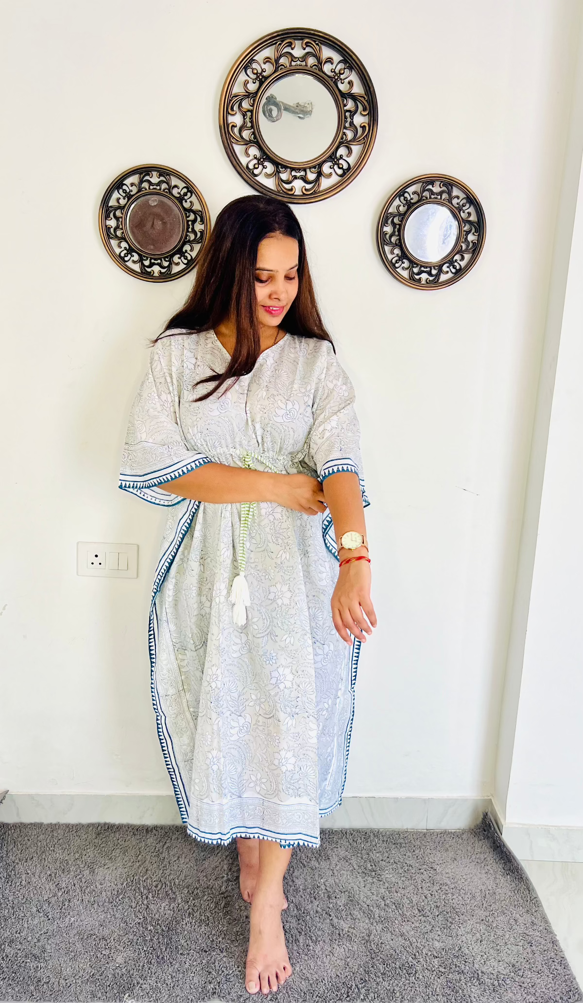 Anaya Cotton Kaftan
