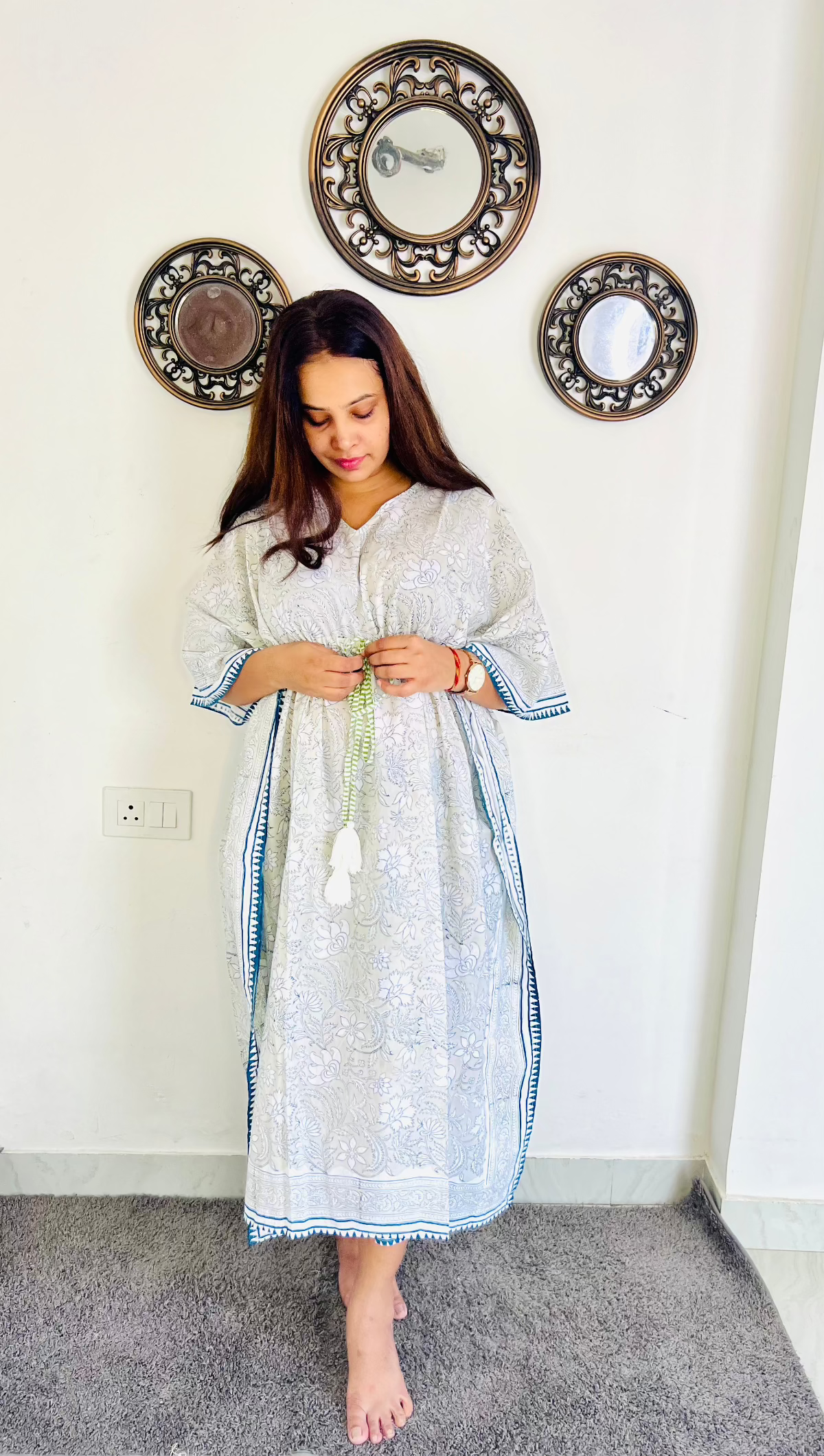 Anaya Cotton Kaftan