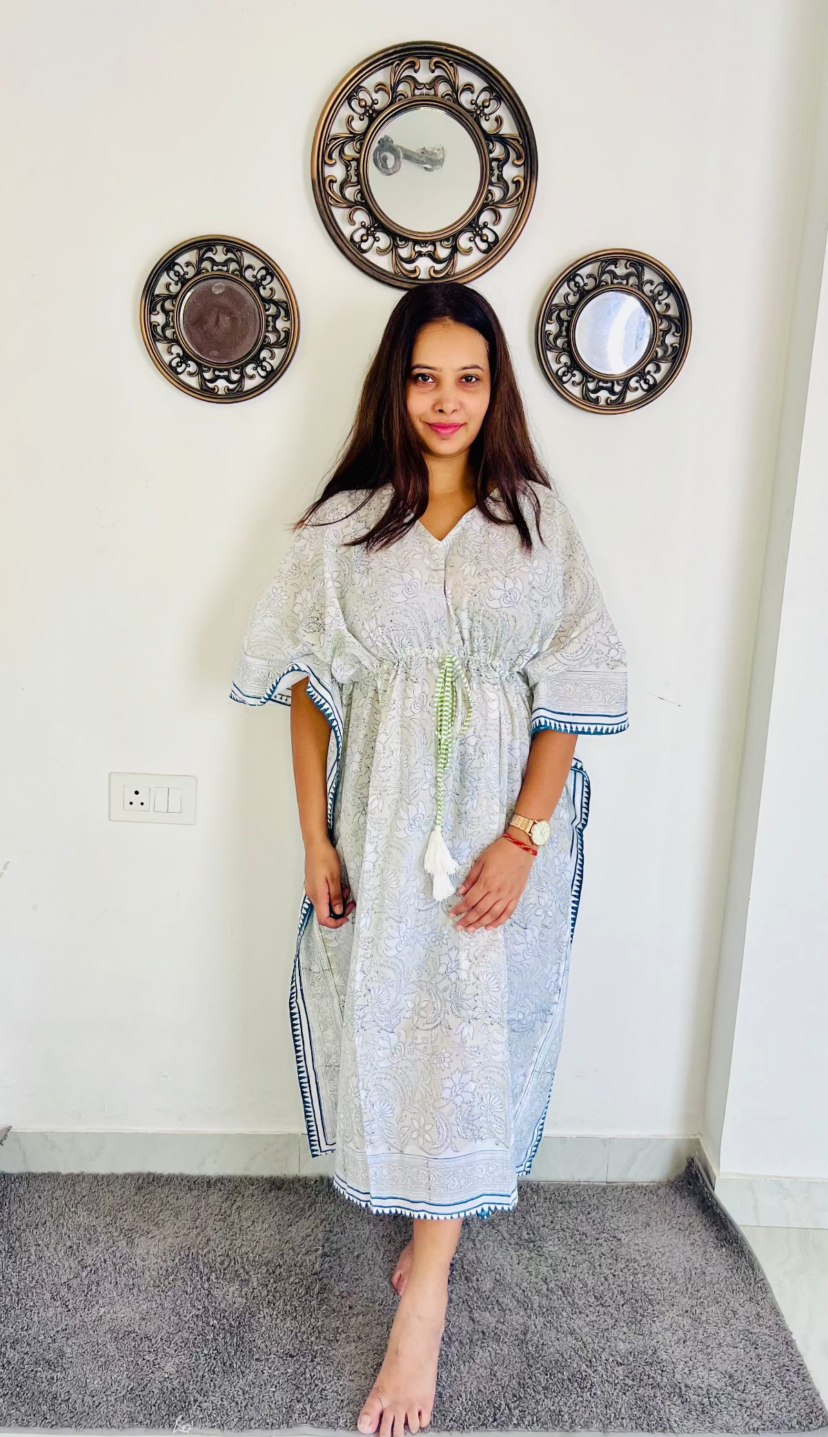 Anaya Cotton Kaftan
