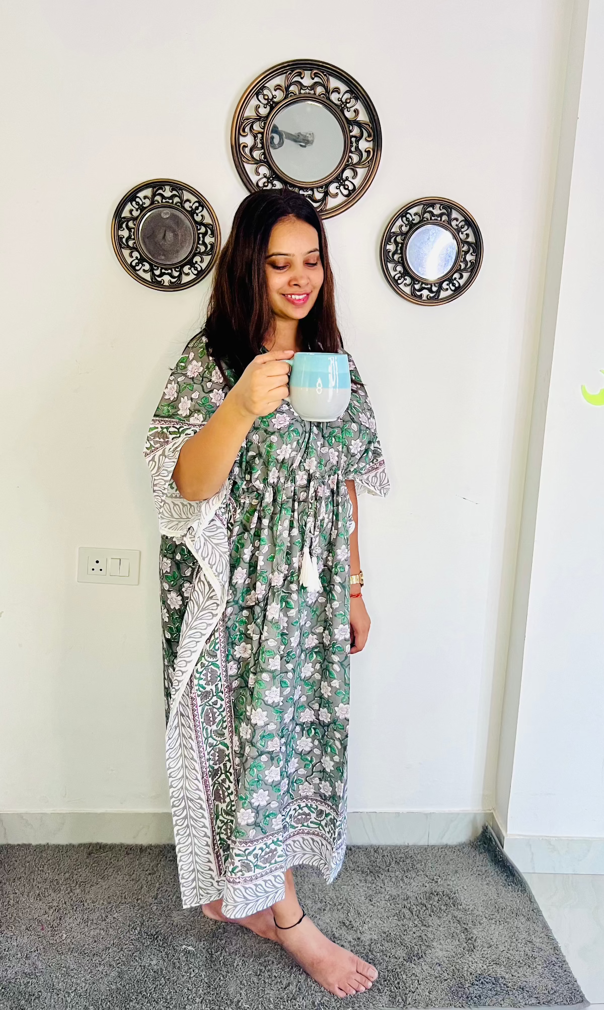 Nirvana Cotton Kaftan