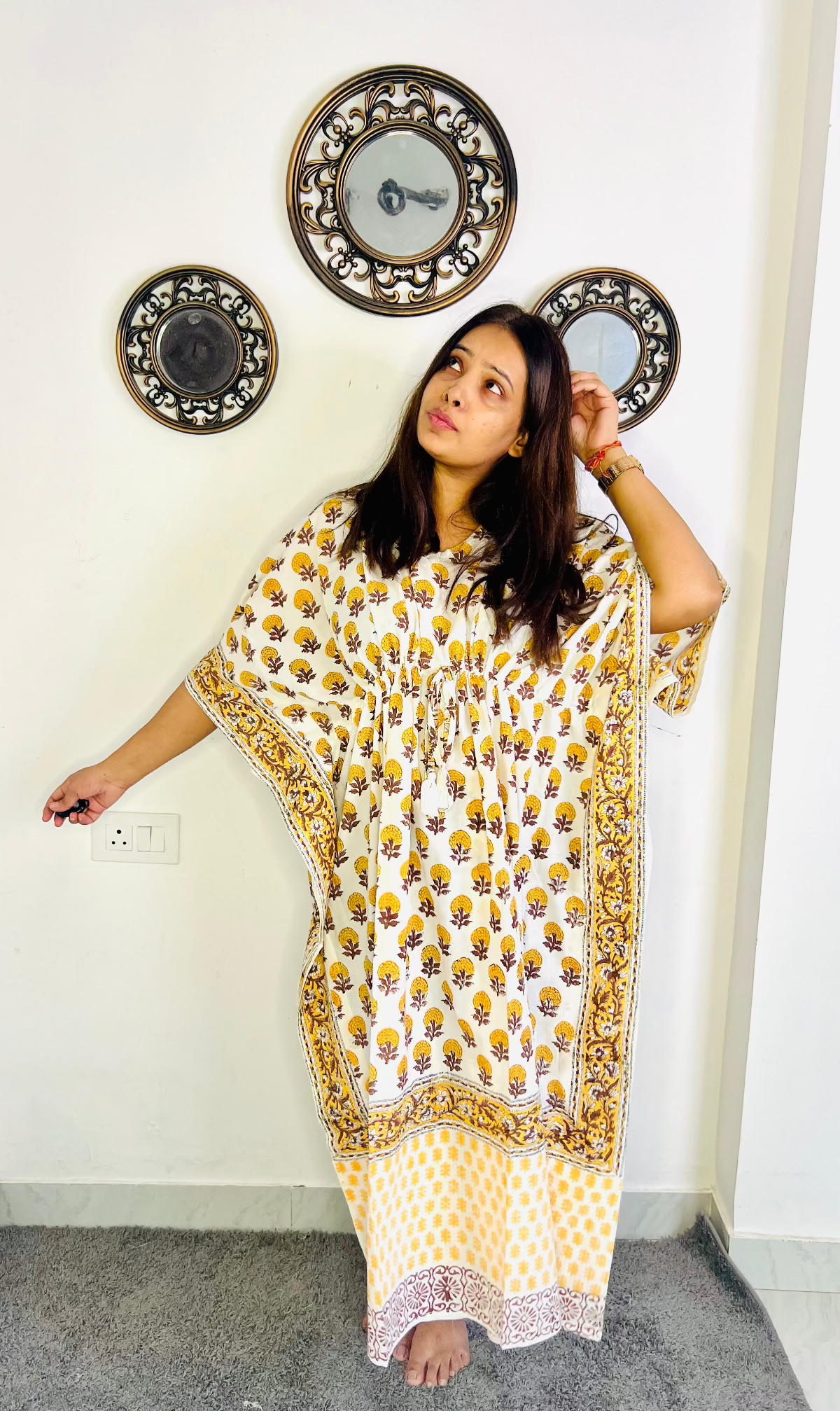 Ruhaani Cotton Kaftan
