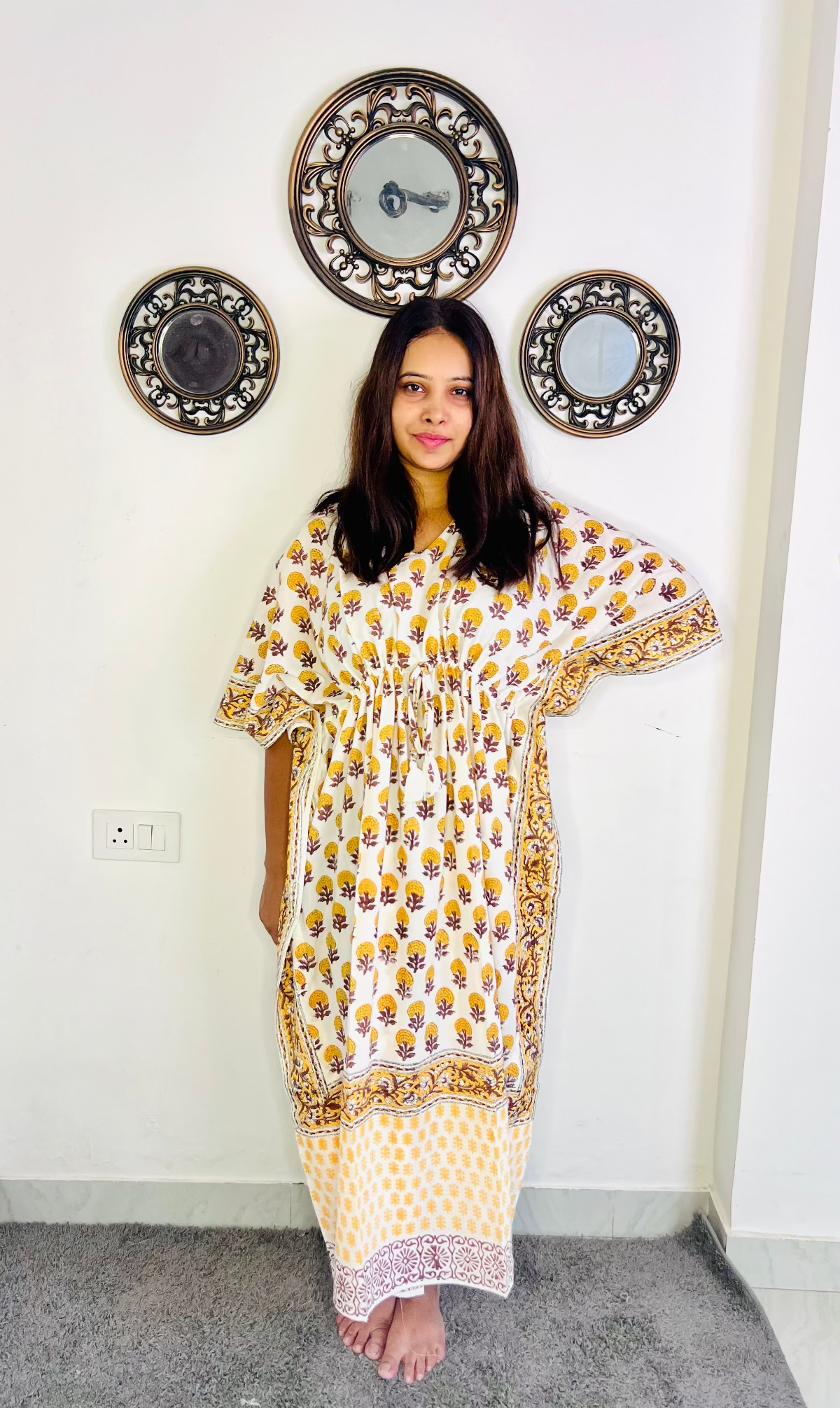 Ruhaani Cotton Kaftan