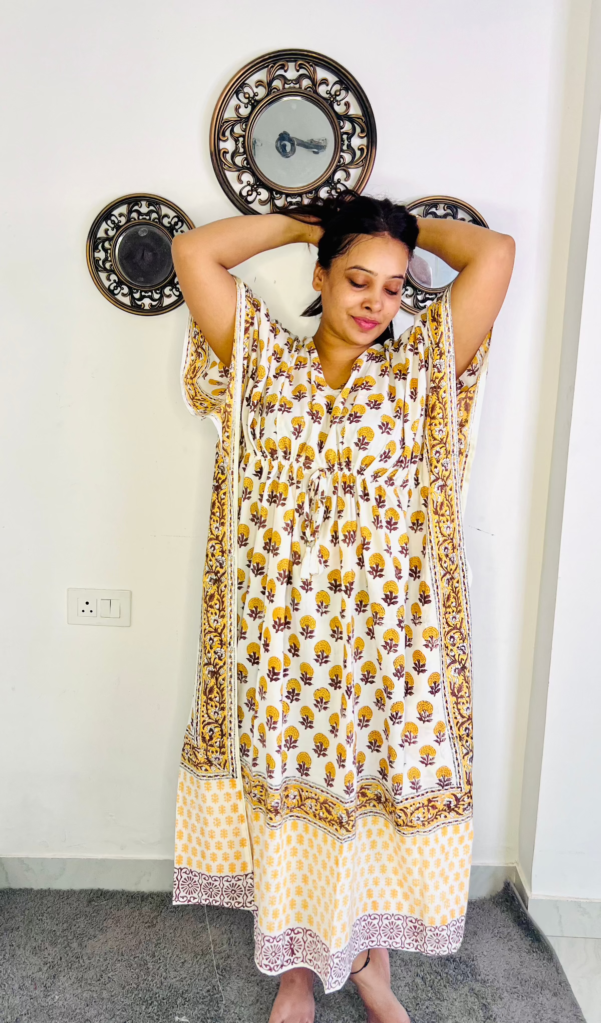 Ruhaani Cotton Kaftan