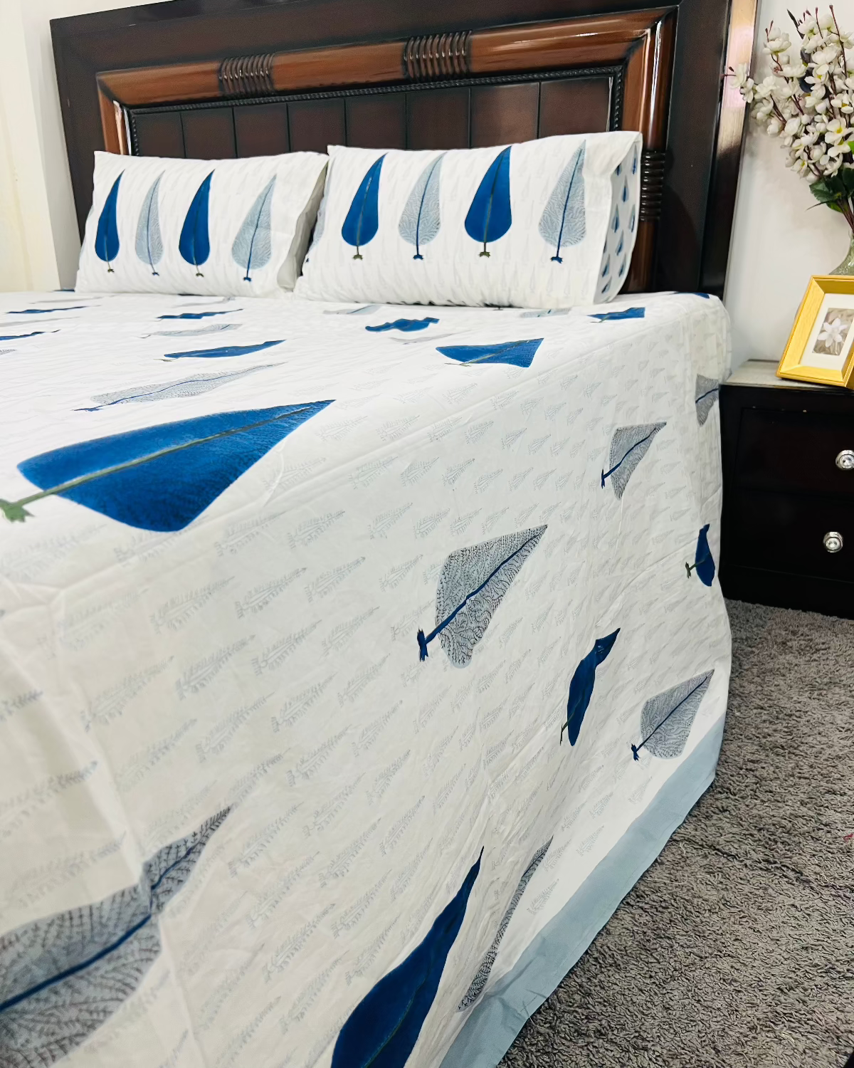 Amber Cotton Bedsheet Set