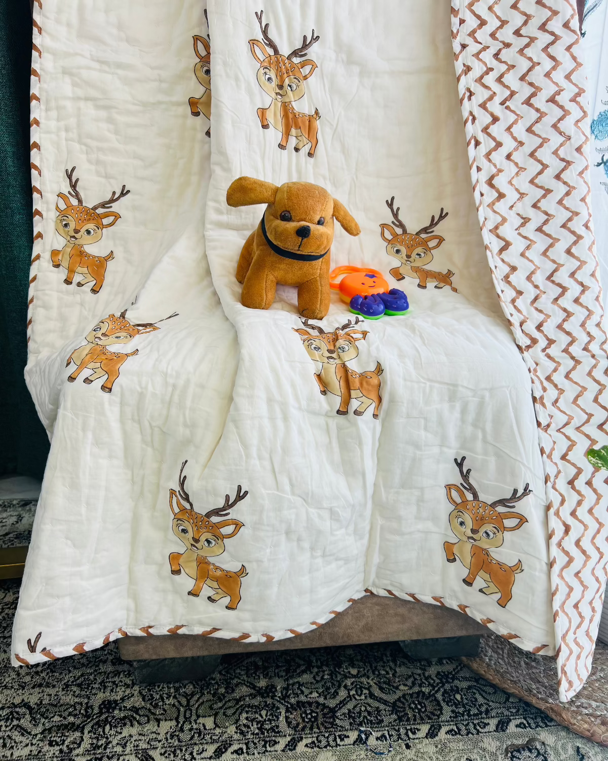 Charlie Kids Muslin Cotton Quilt