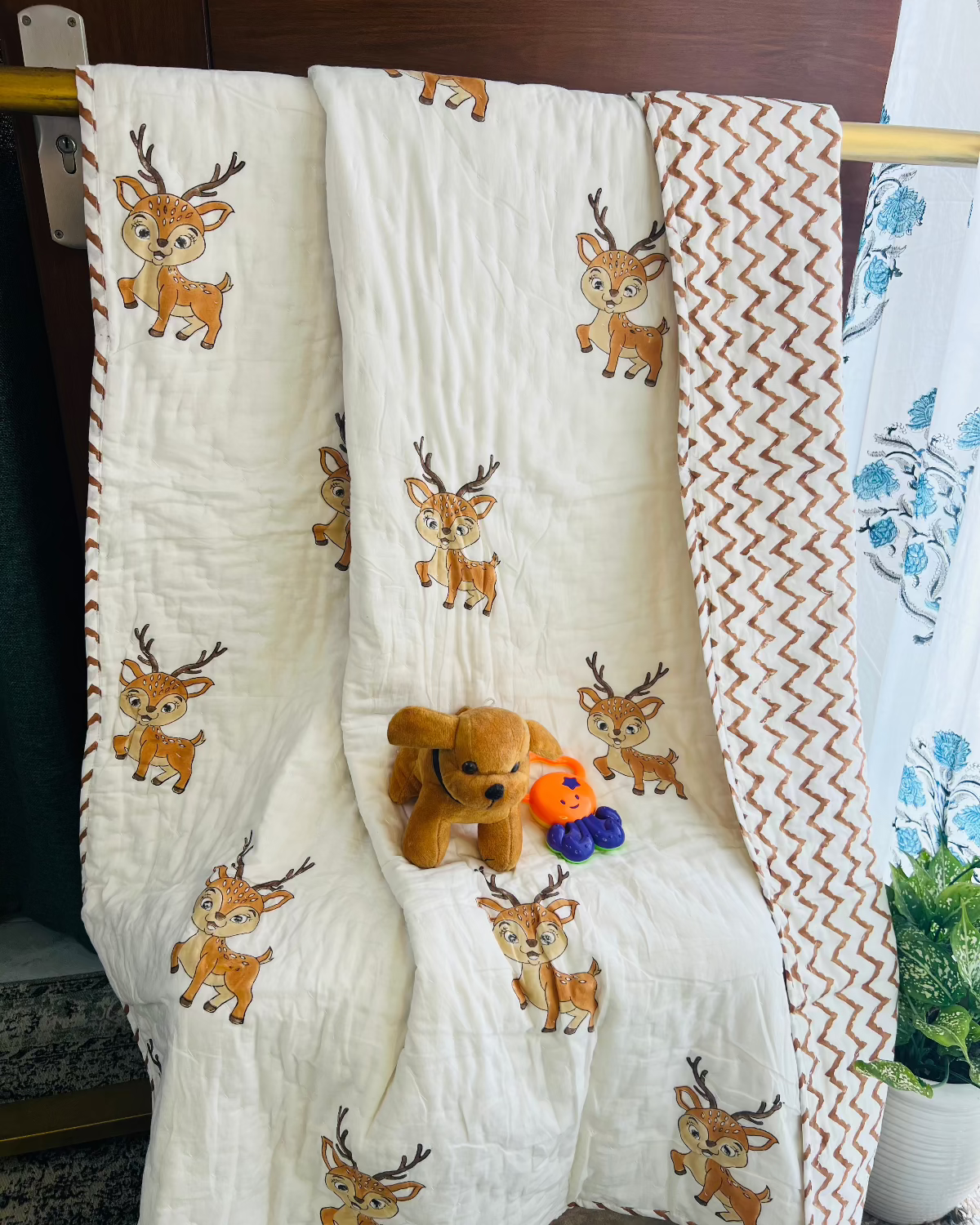 Charlie Kids Muslin Cotton Quilt