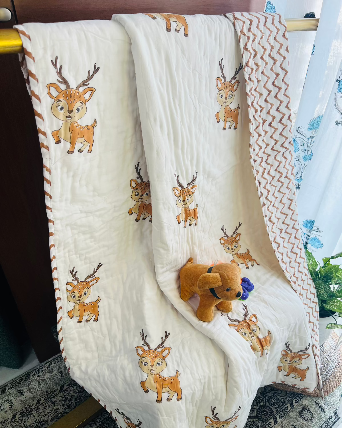 Charlie Kids Muslin Cotton Quilt