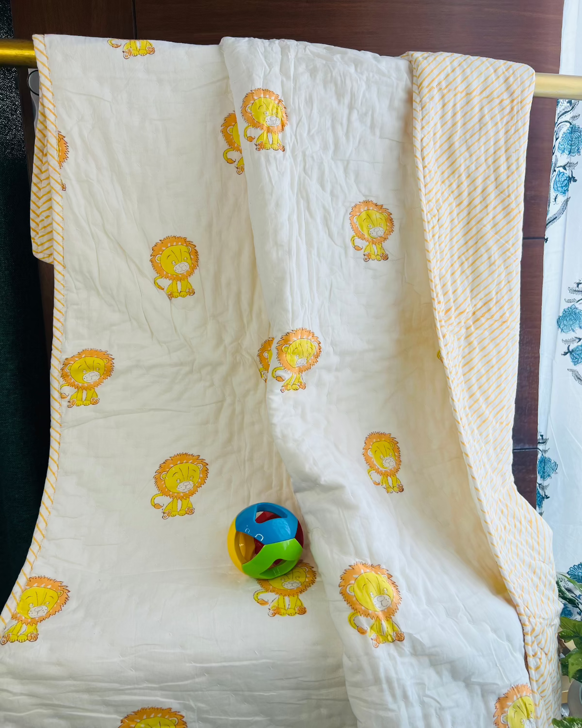 Little Lion Kids Muslin Cotton Quilt