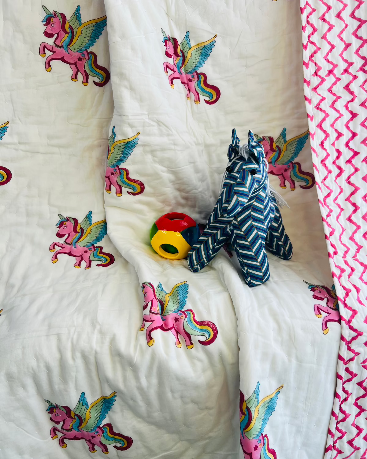 Twinkle Tales Kids Muslin Cotton Quilt