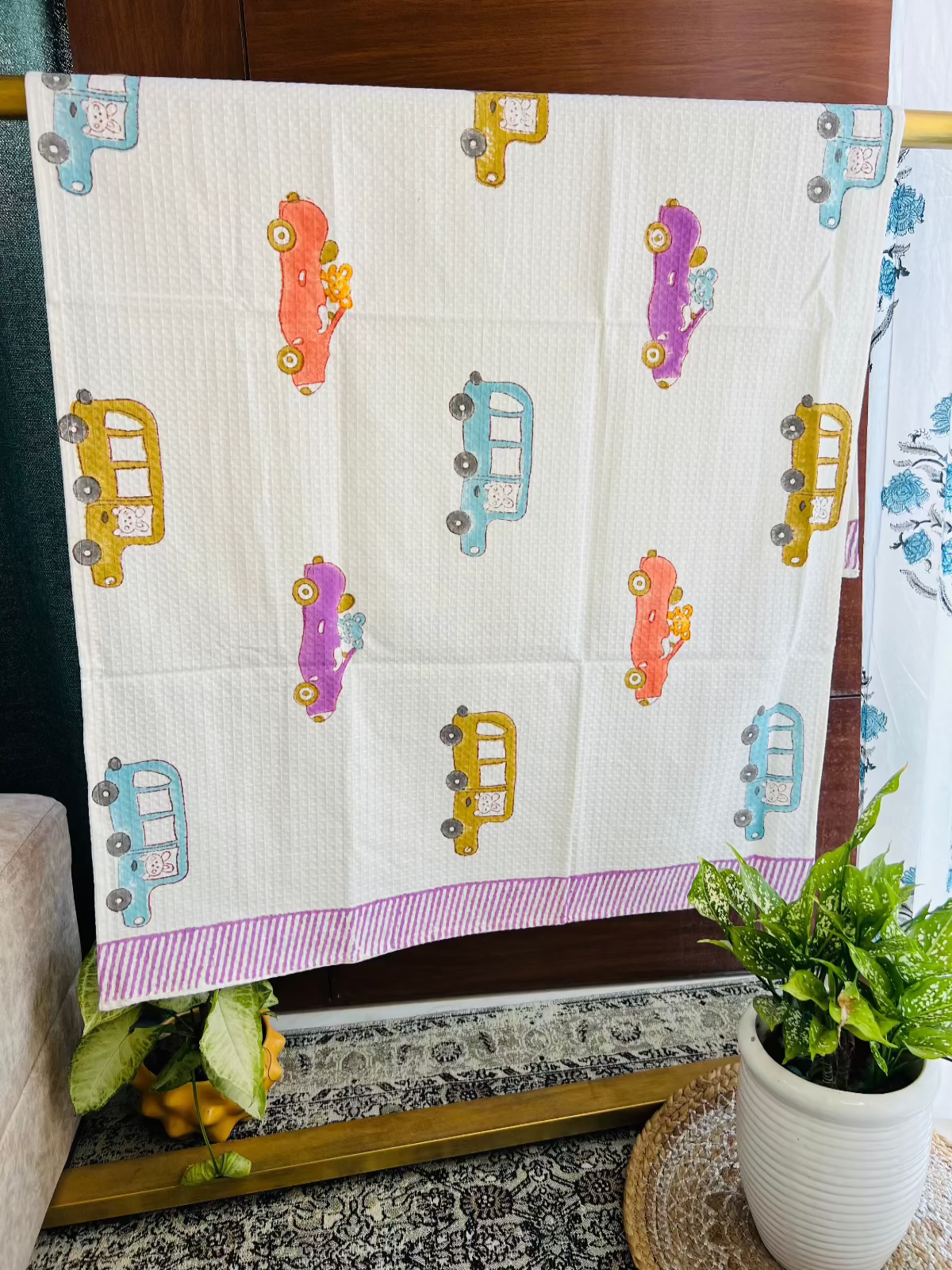 Driver Seat Kids Bath Towel