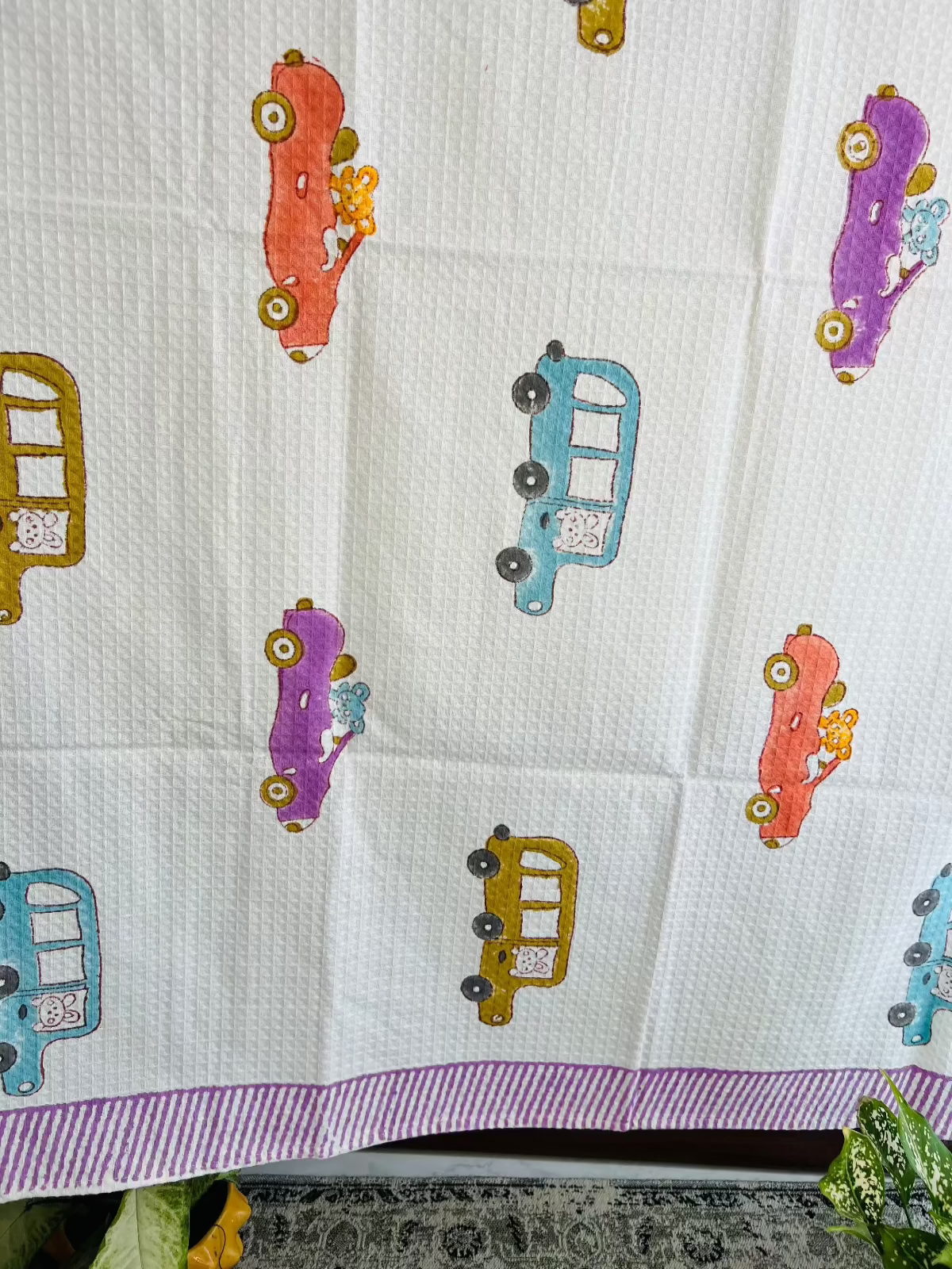 Driver Seat Kids Bath Towel