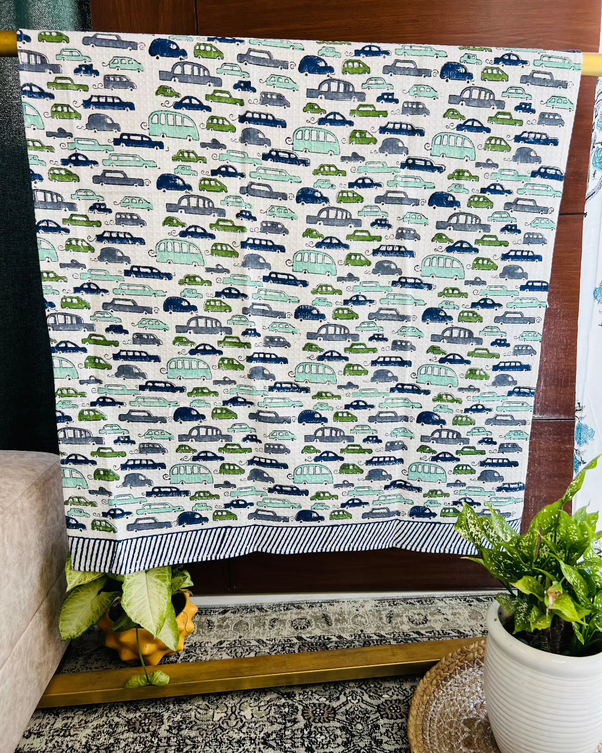 Traffic Jam Kids Bath Towel