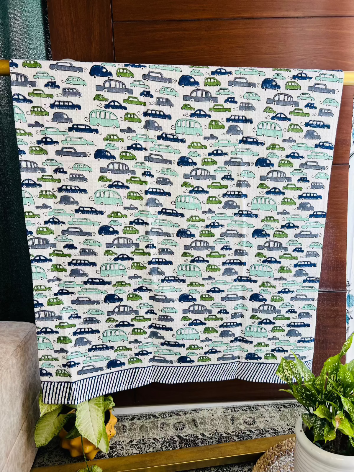 Traffic Jam Kids Bath Towel