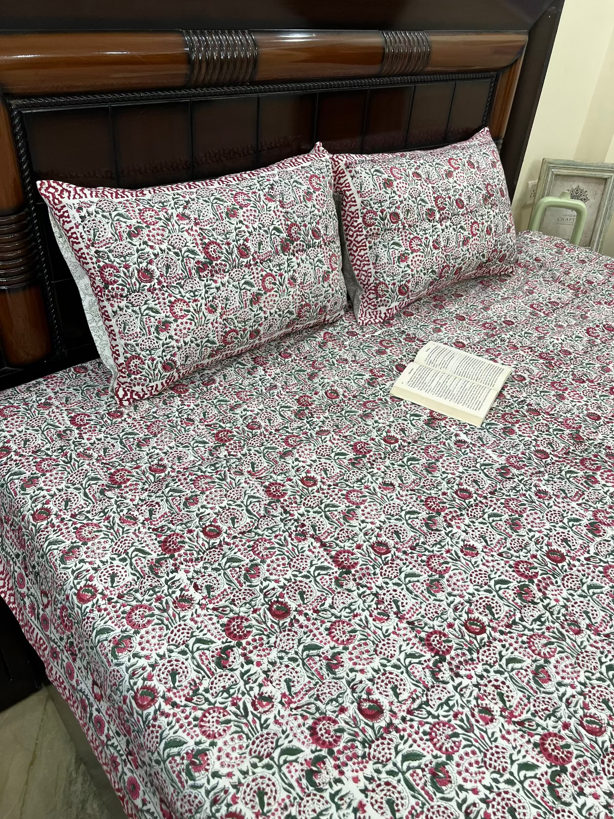Mayra Cotton Bedsheet Set - Queen