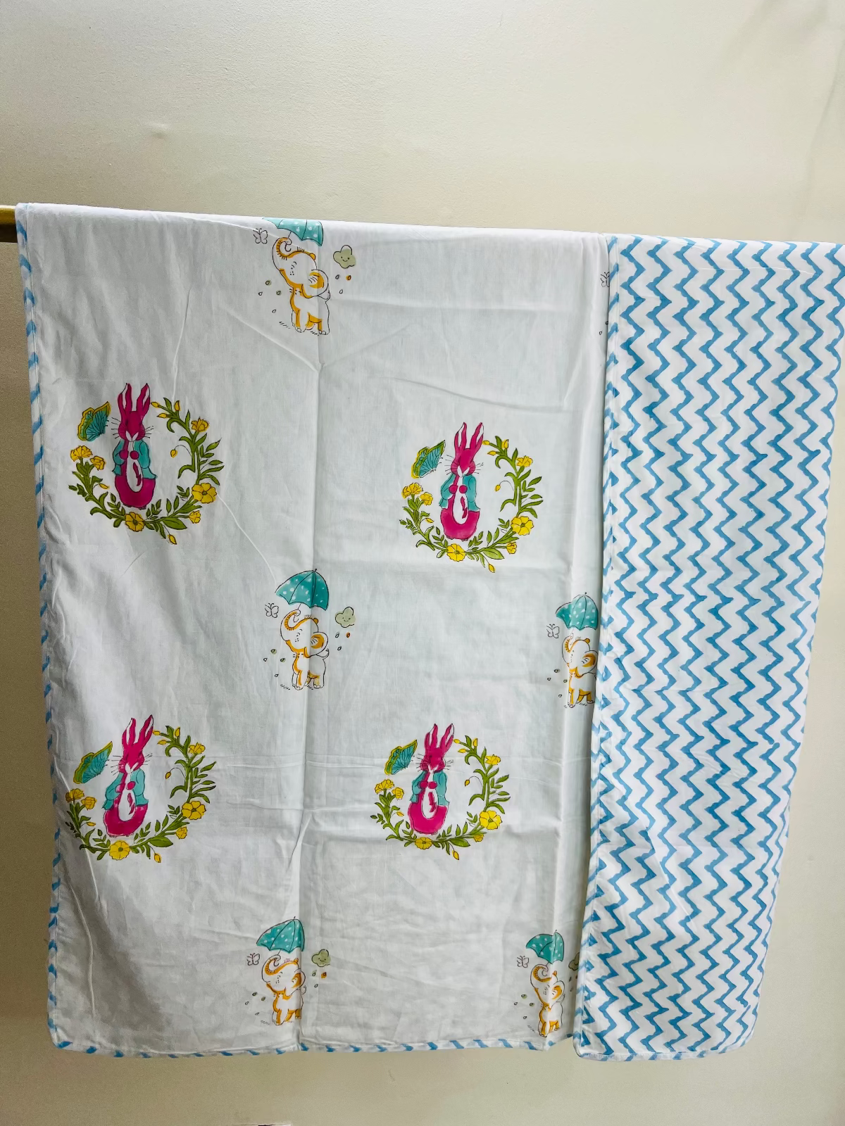 Bunny Aur Bella Kids Muslin Dohar