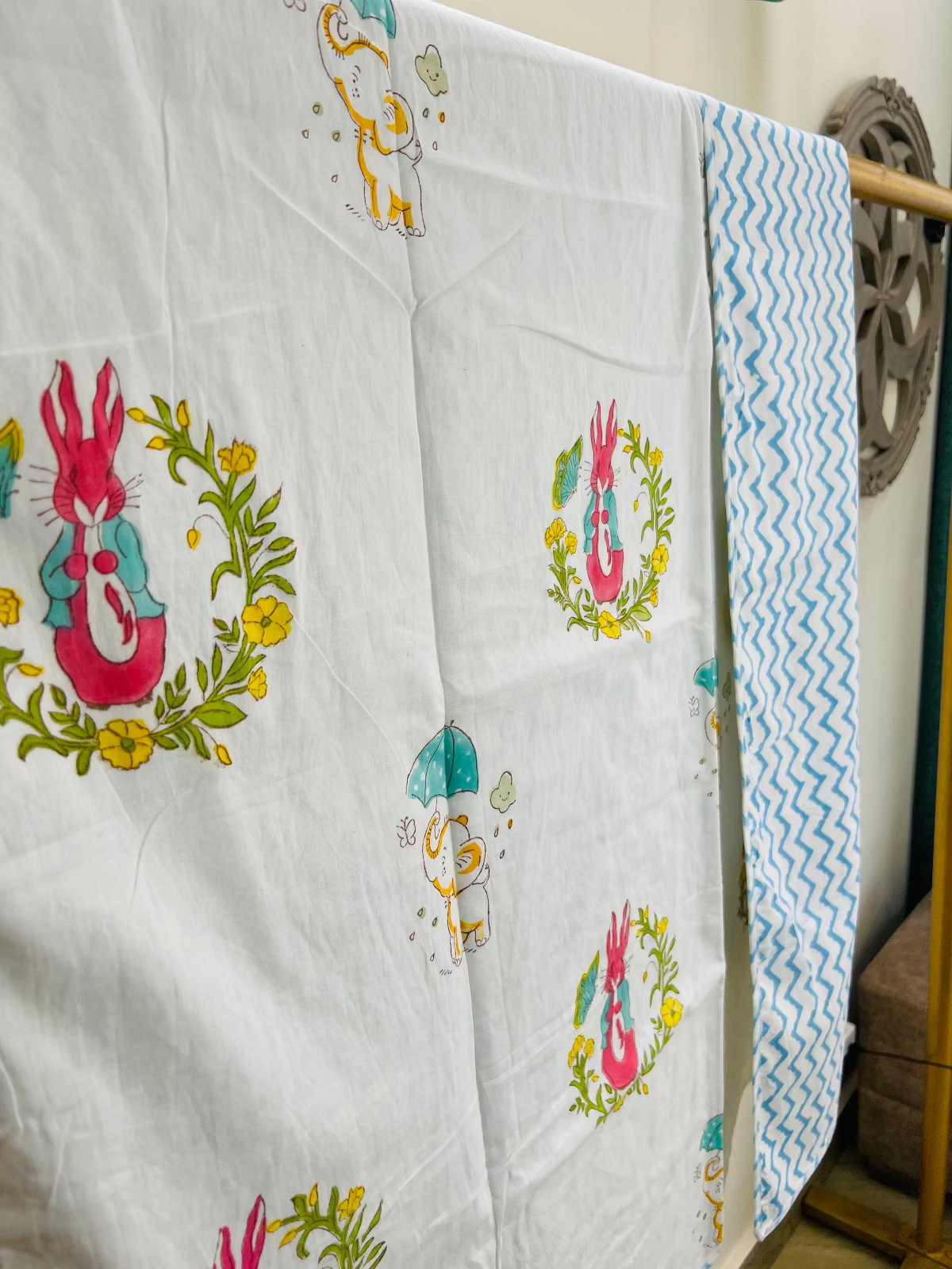 Bunny Aur Bella Kids Muslin Dohar