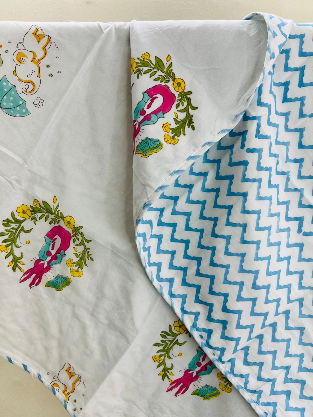 Bunny Aur Bella Kids Muslin Dohar