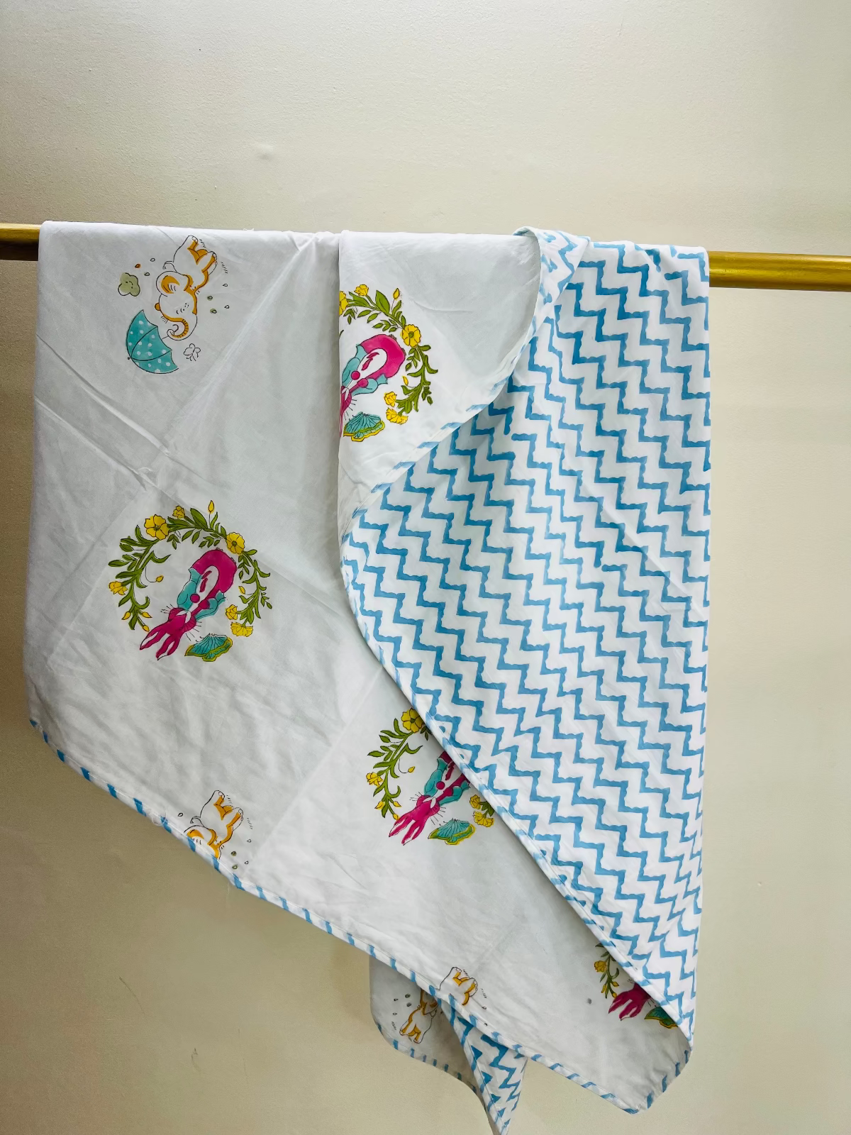 Bunny Aur Bella Kids Muslin Dohar