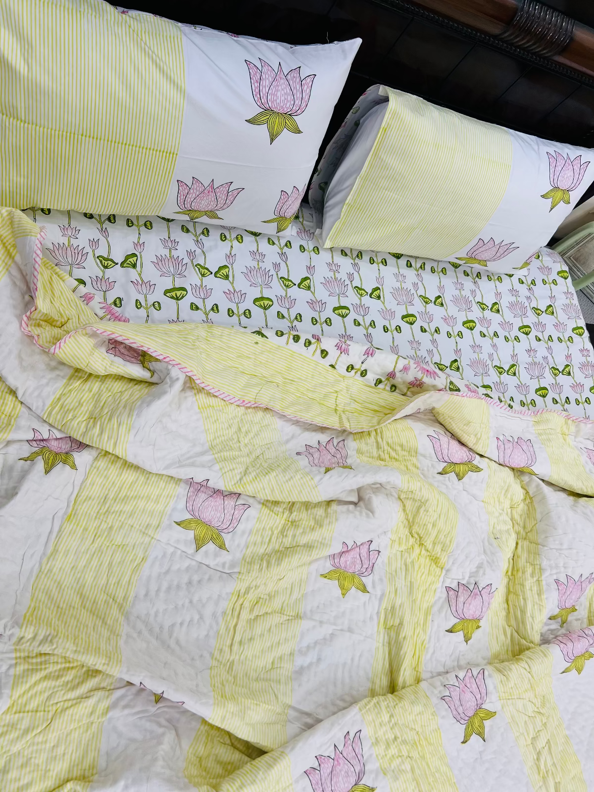 Padma Muslin Cotton Quilt - Single